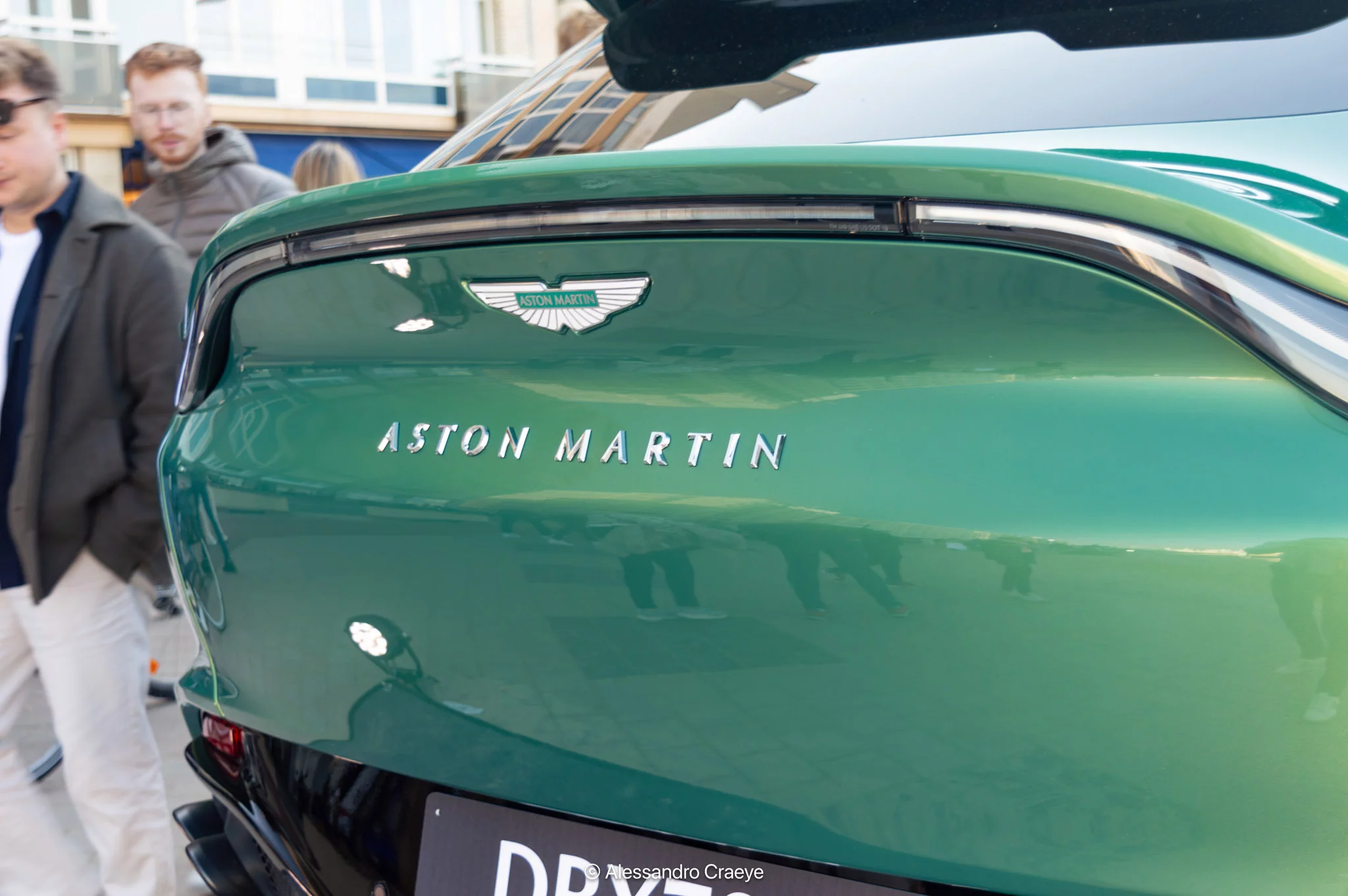 Iridescent Emerald Aston Martin DBX
