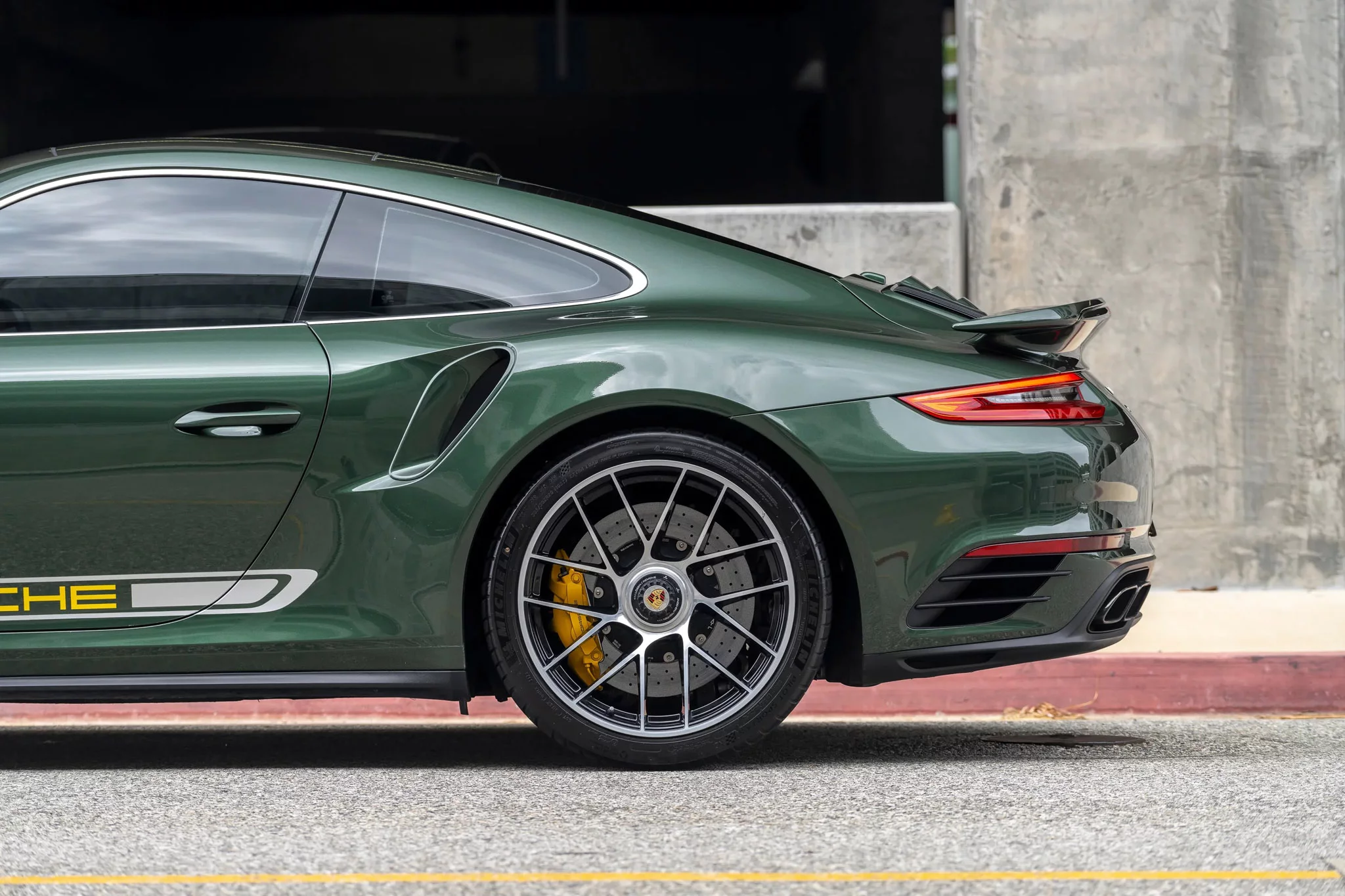 Oak Green Metallic Porsche 911 Turbo