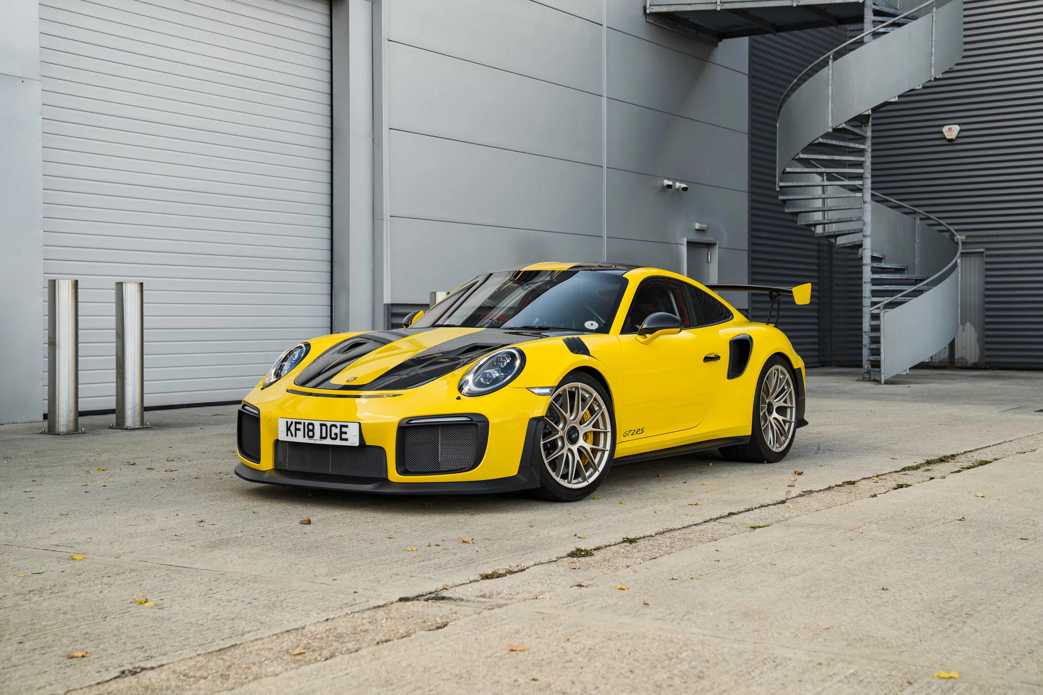 Racing Yellow Porsche 911 GT2 RS
