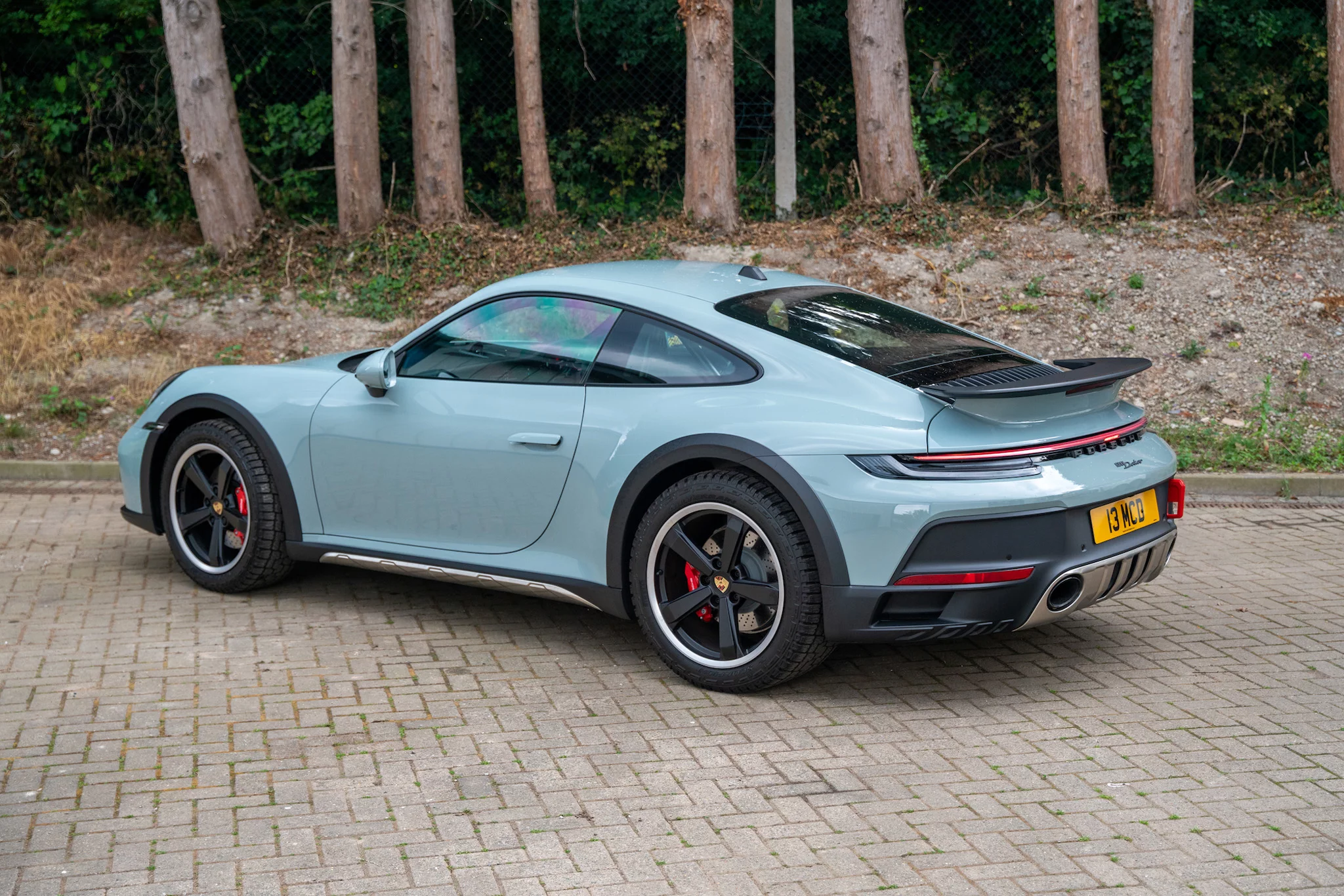 Shade Green Metallic Porsche 911 Dakar