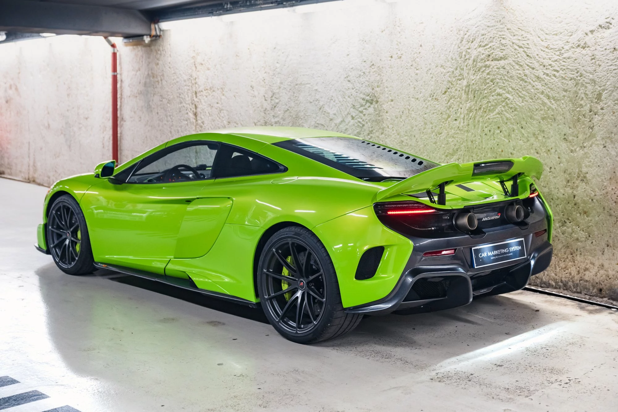Napier Green McLaren 675LT