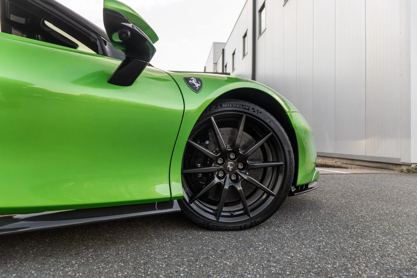 Verde Hy Kers Lucido Ferrari SF90