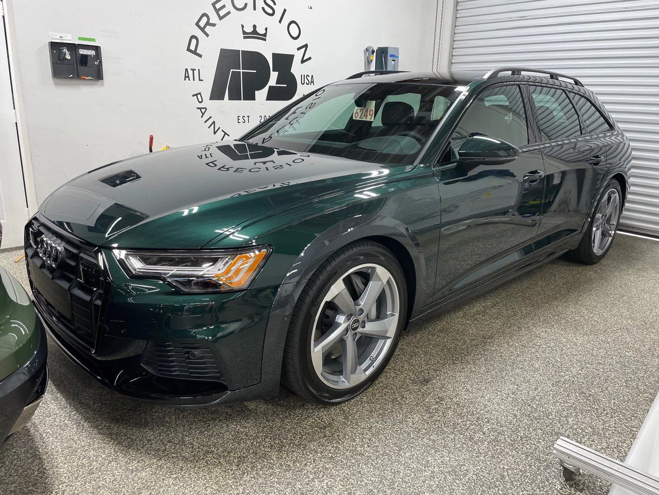 Forest Green Metallic Audi A6
