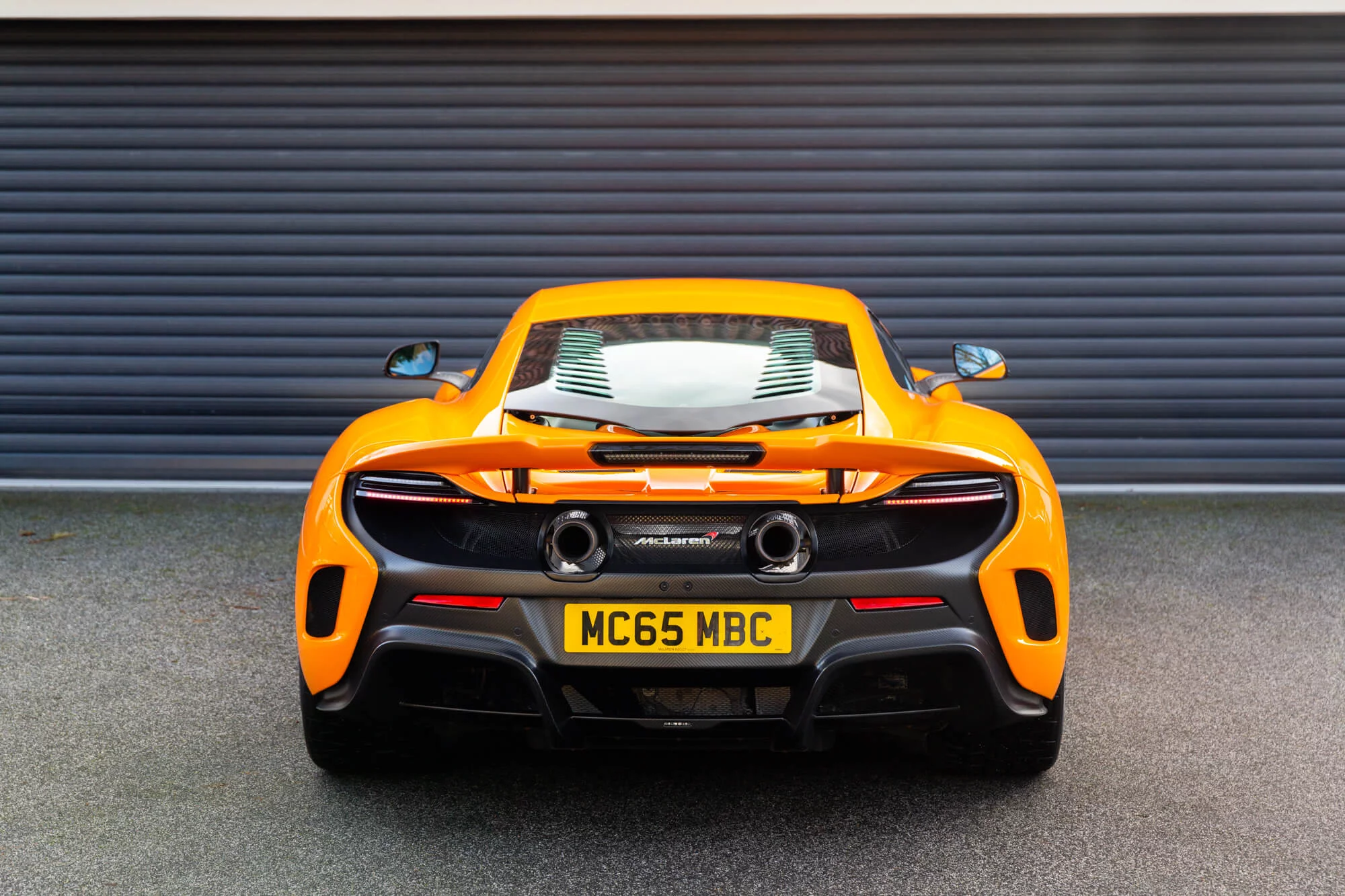 McLaren Orange McLaren 675LT