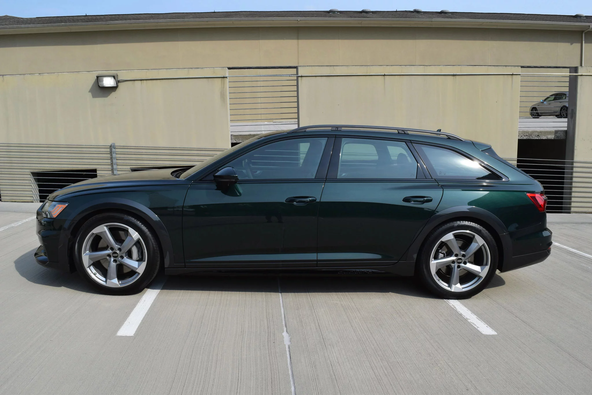 Forest Green Metallic Audi A6
