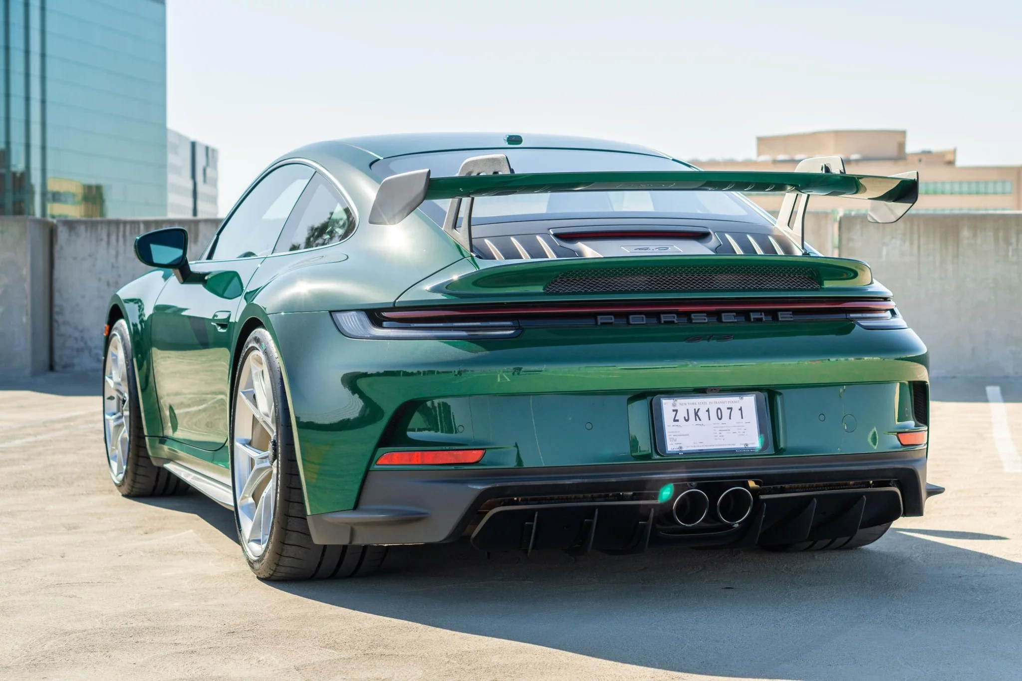 Irish Green Porsche 911 GT3