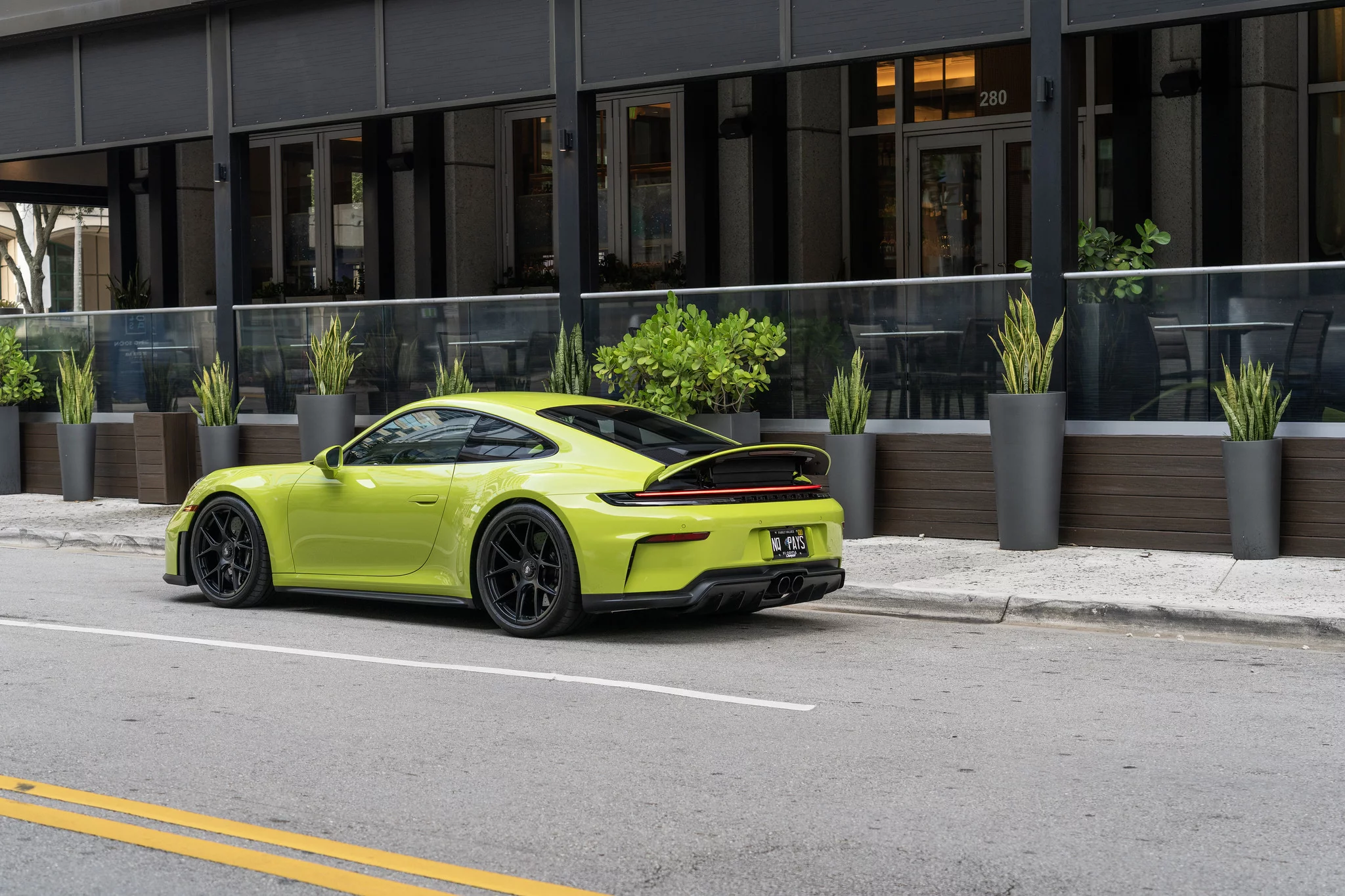 Light Green Porsche 911 GT3