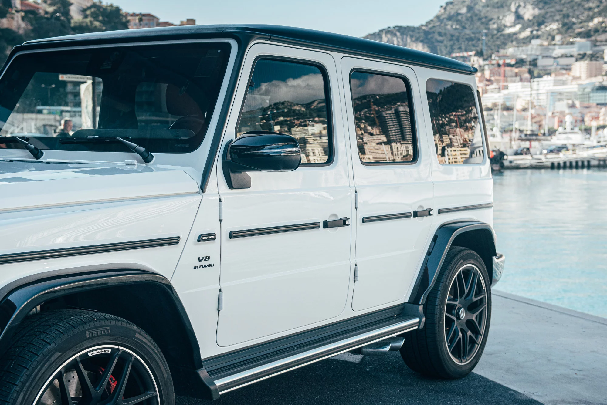 Polar White Mercedes-AMG G 63