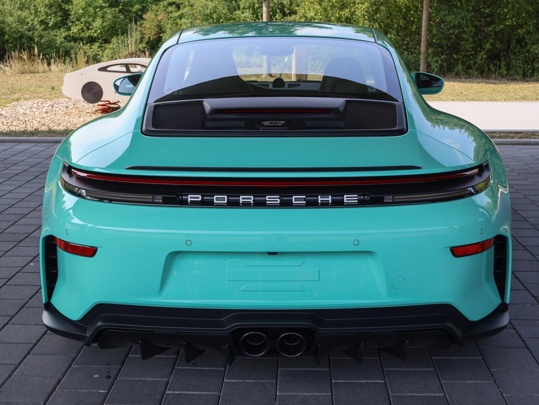 Mint Green Porsche 911 GT3