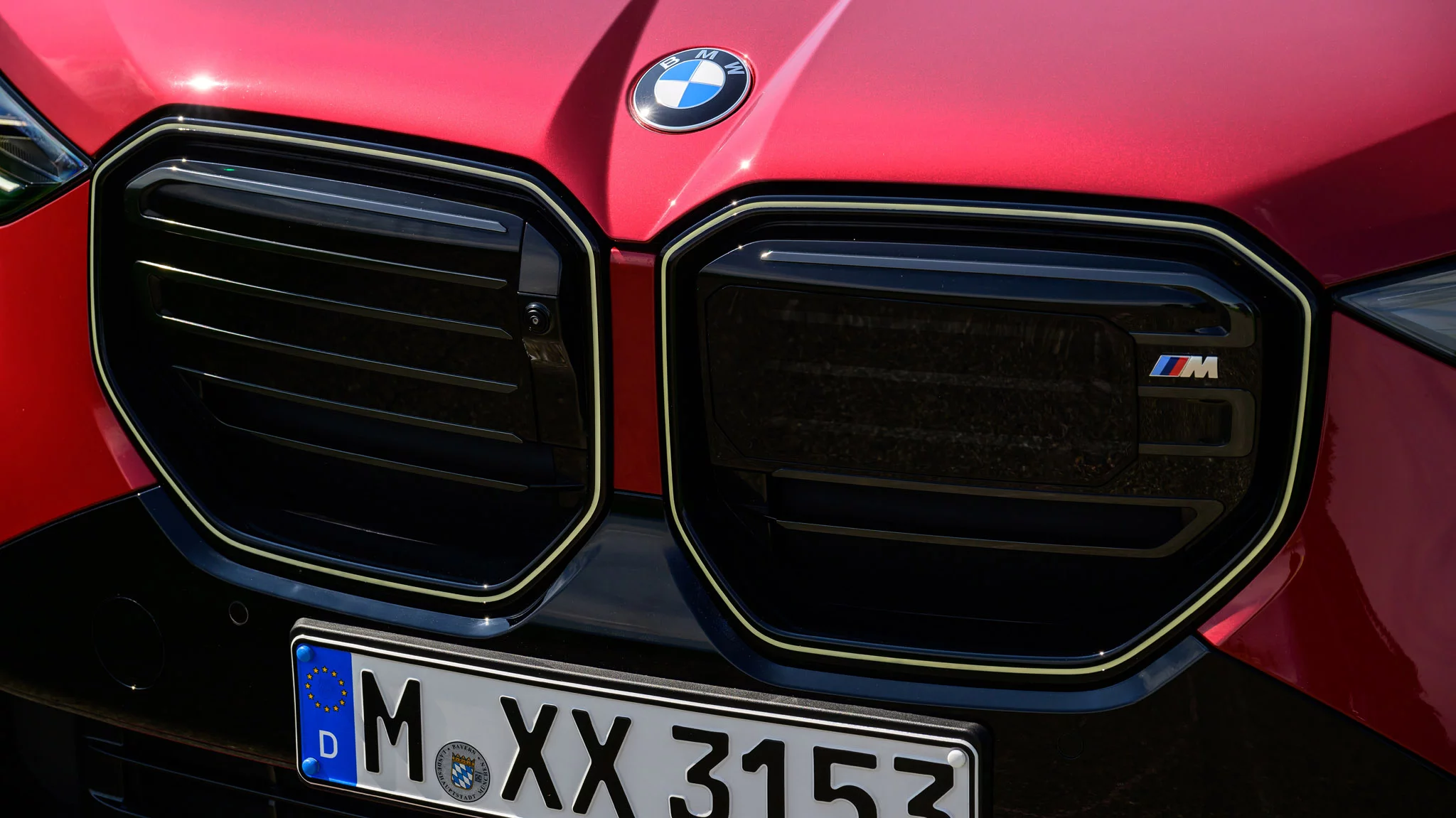Fire Red BMW X3