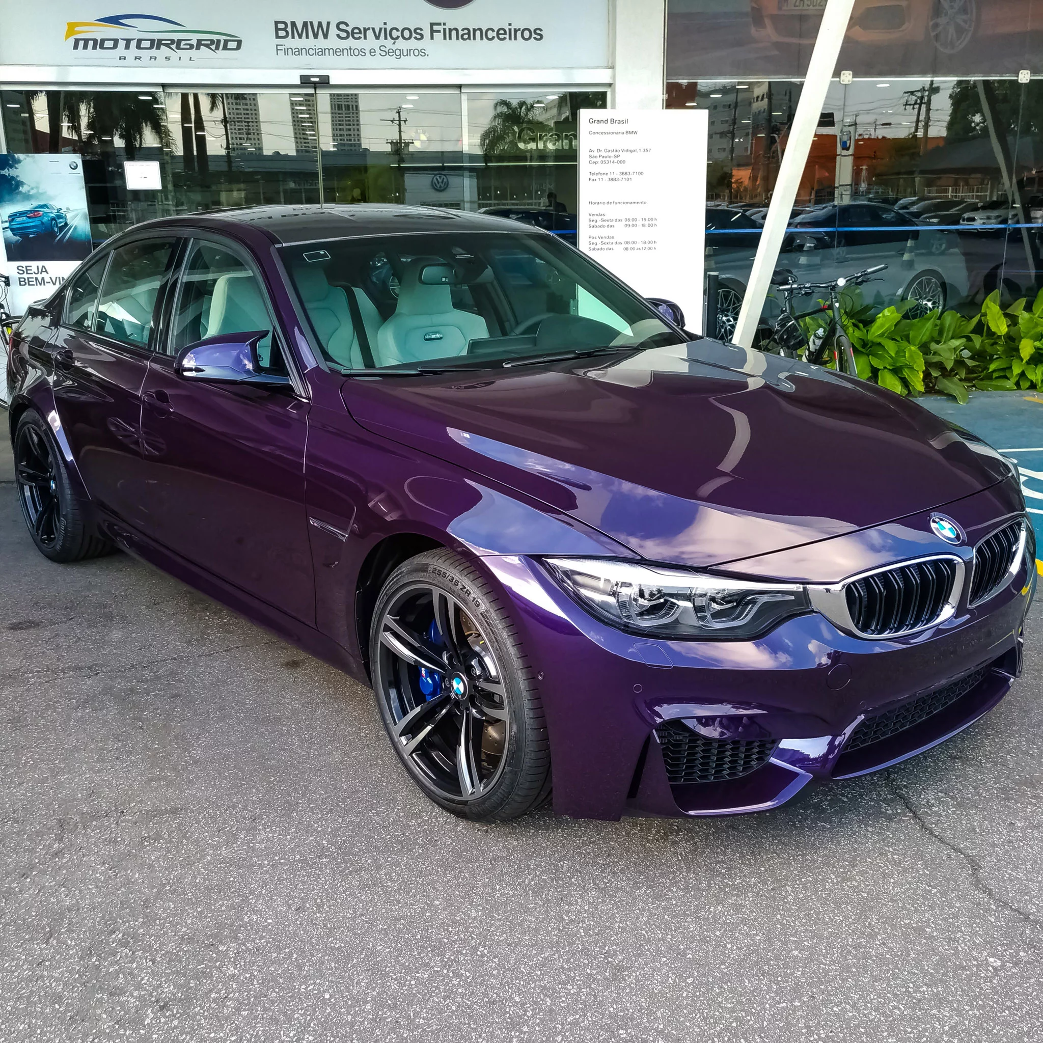 Venetian Violet BMW M3