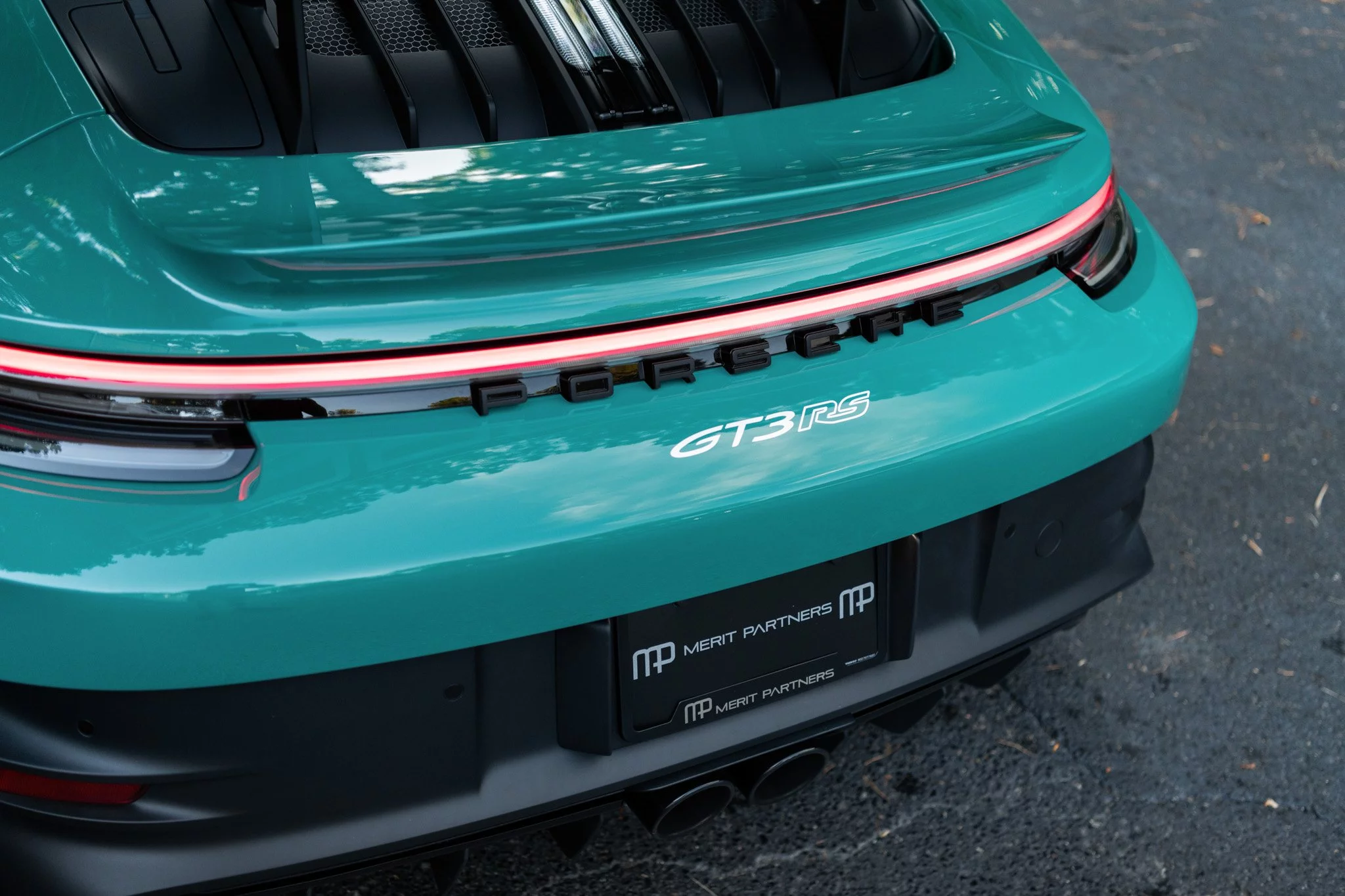 Smyrna Green Porsche 911 GT3 RS