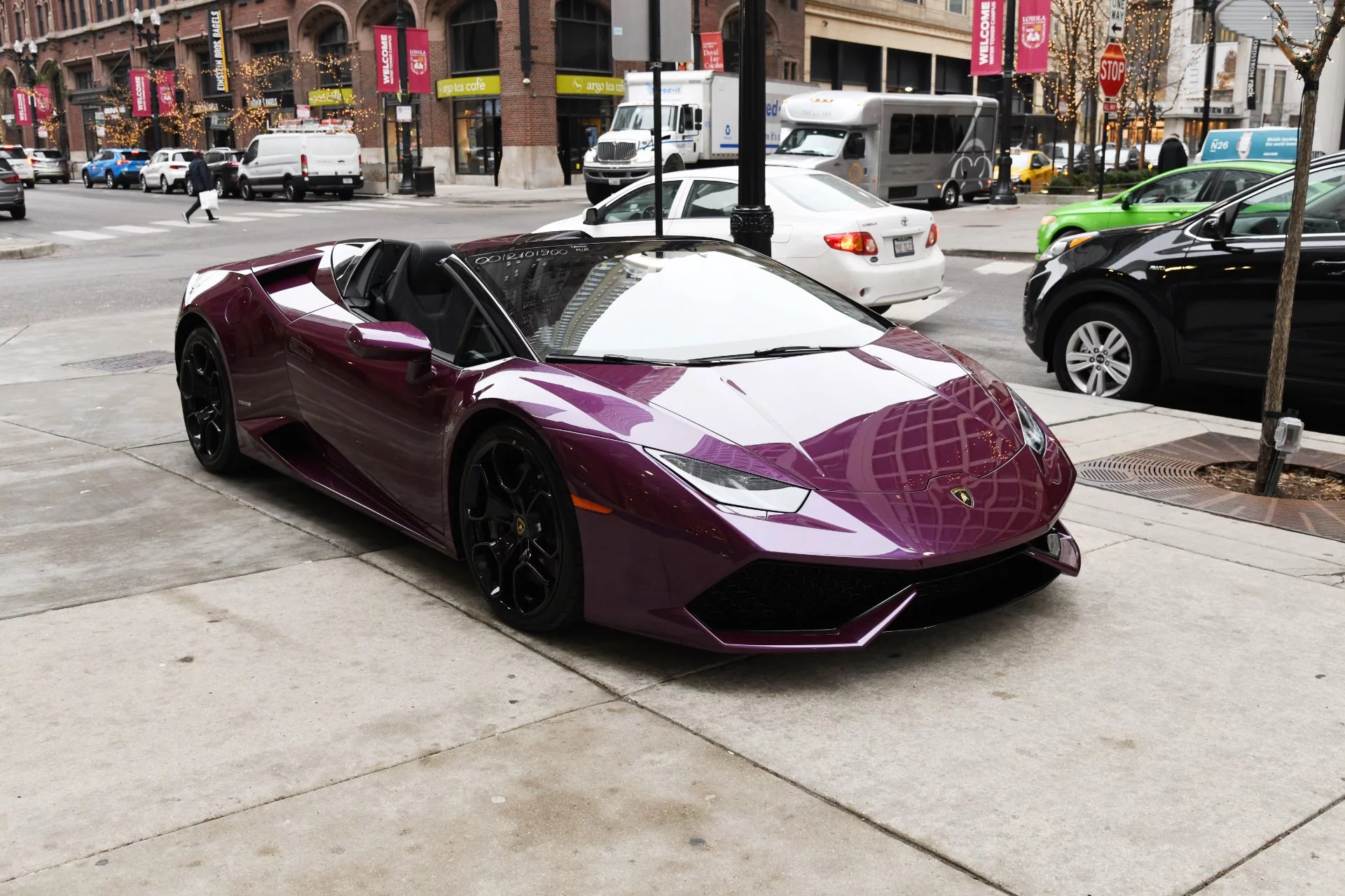 Viola Ophelia Lamborghini Huracán