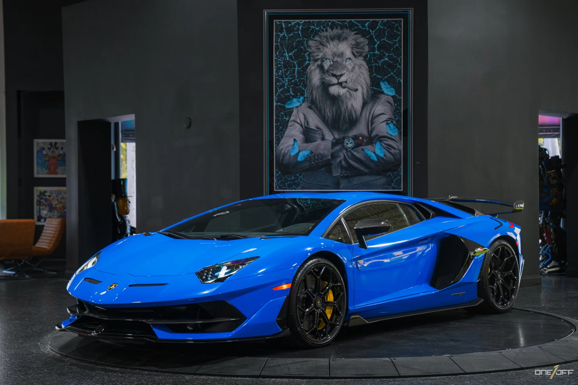 Blu Nila Lamborghini Aventador