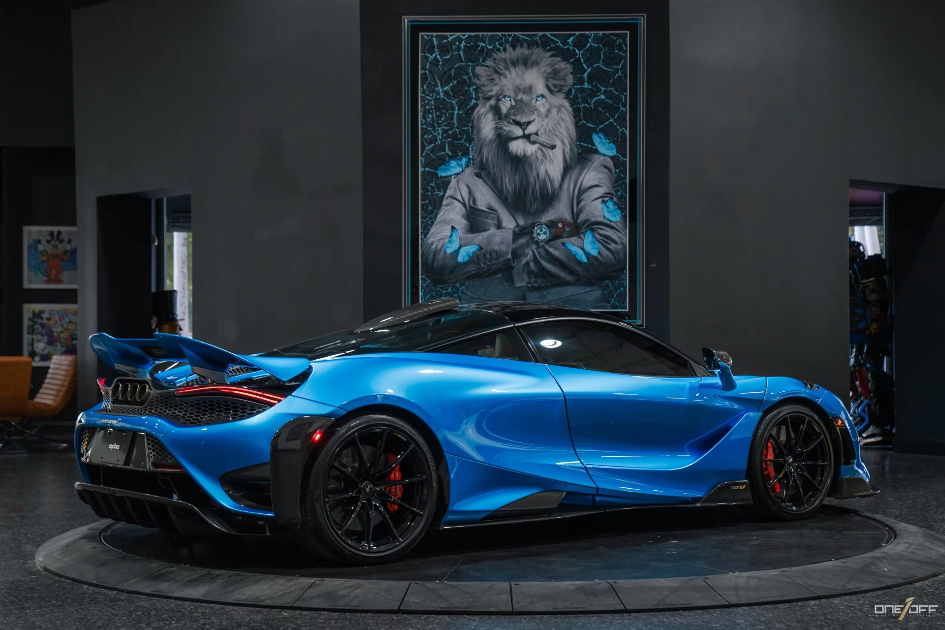 Ludus Blue McLaren 765LT