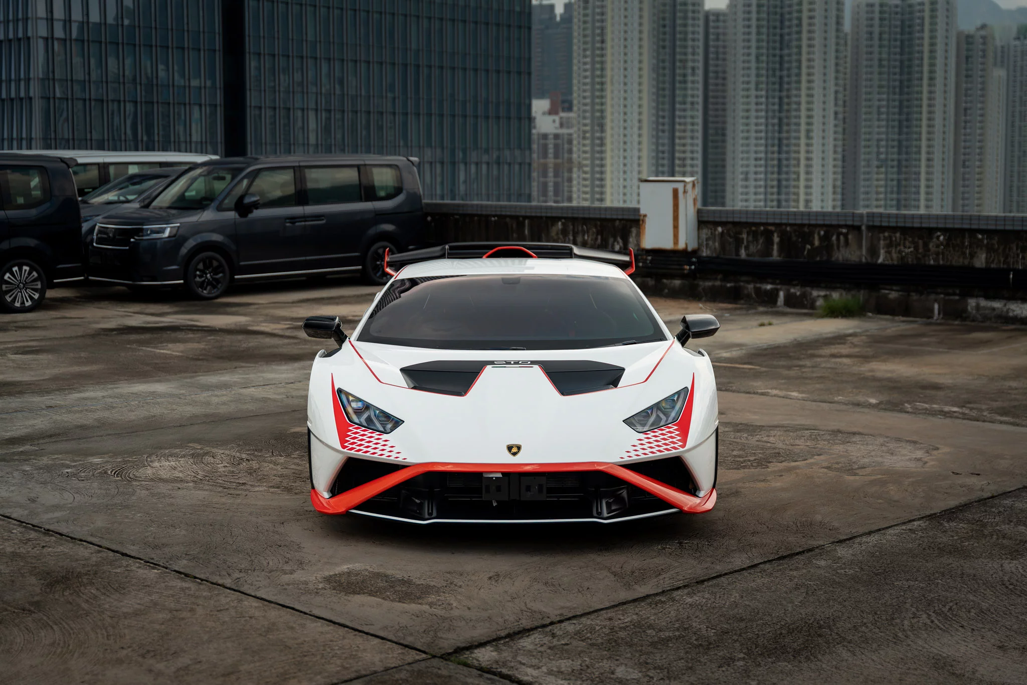 Bianco Monocerus Lamborghini Huracán