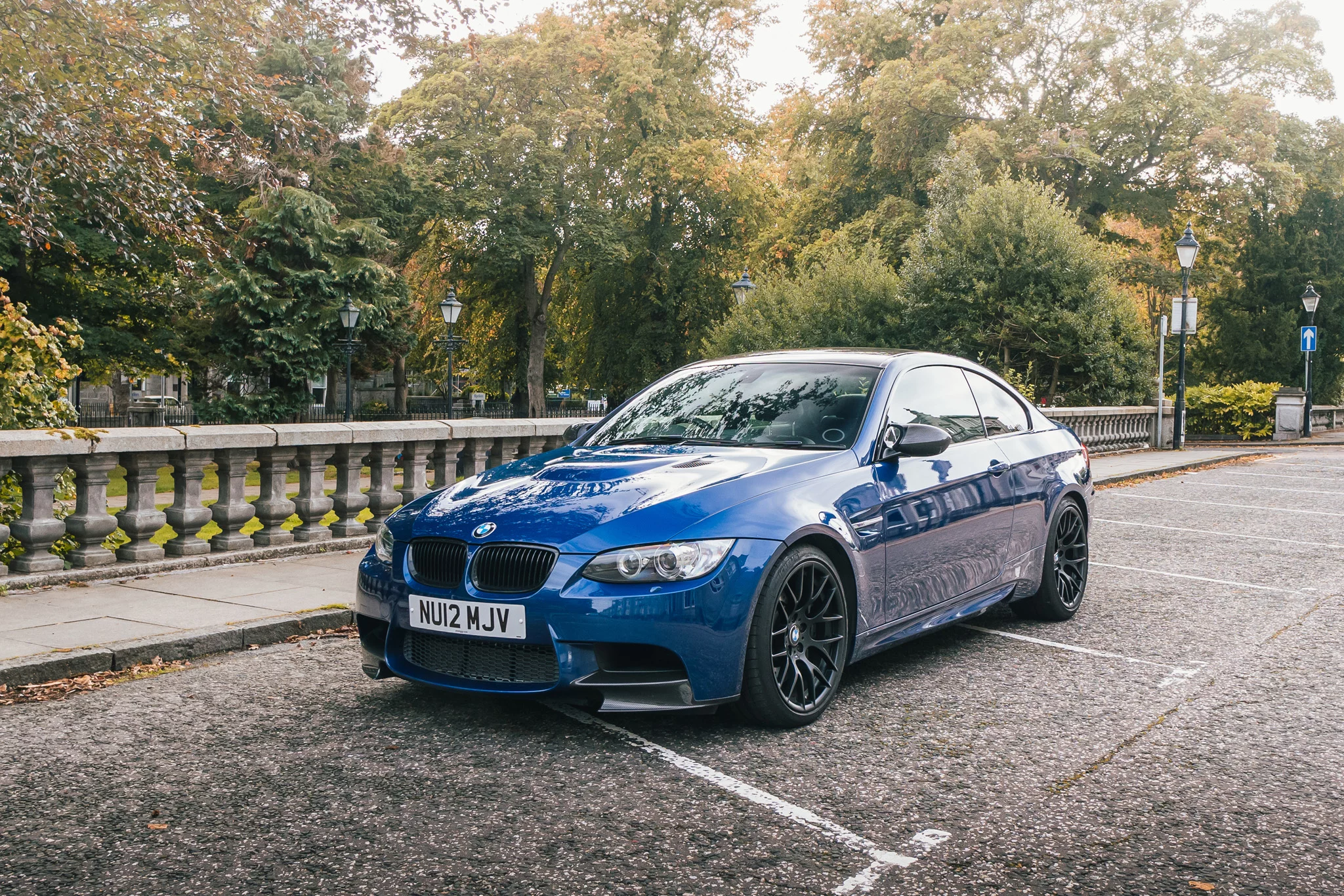 Le Mans Blue BMW M3