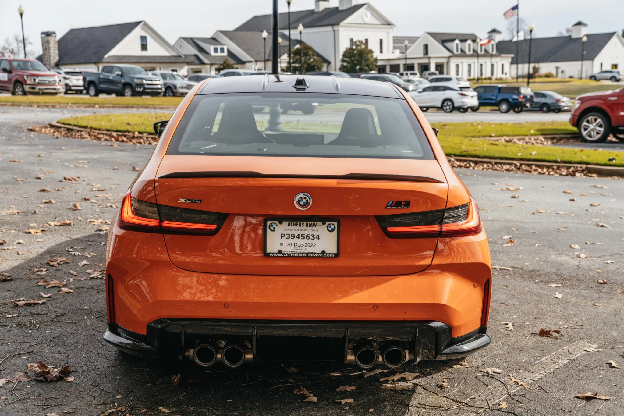 Fire Orange III BMW M3