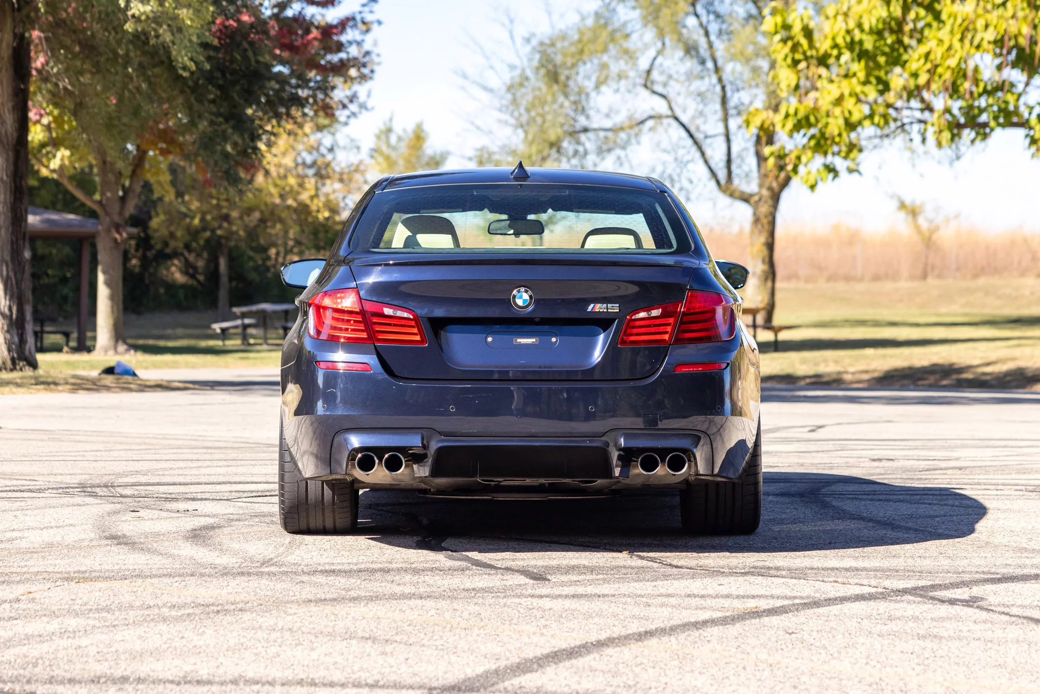 Imperial Blue BMW M5