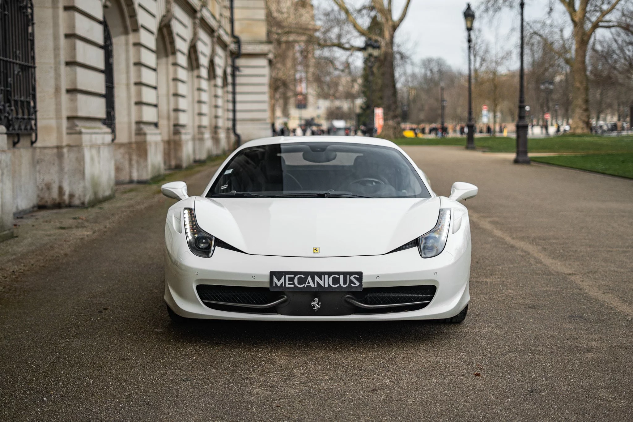 Bianco Avus Ferrari 458