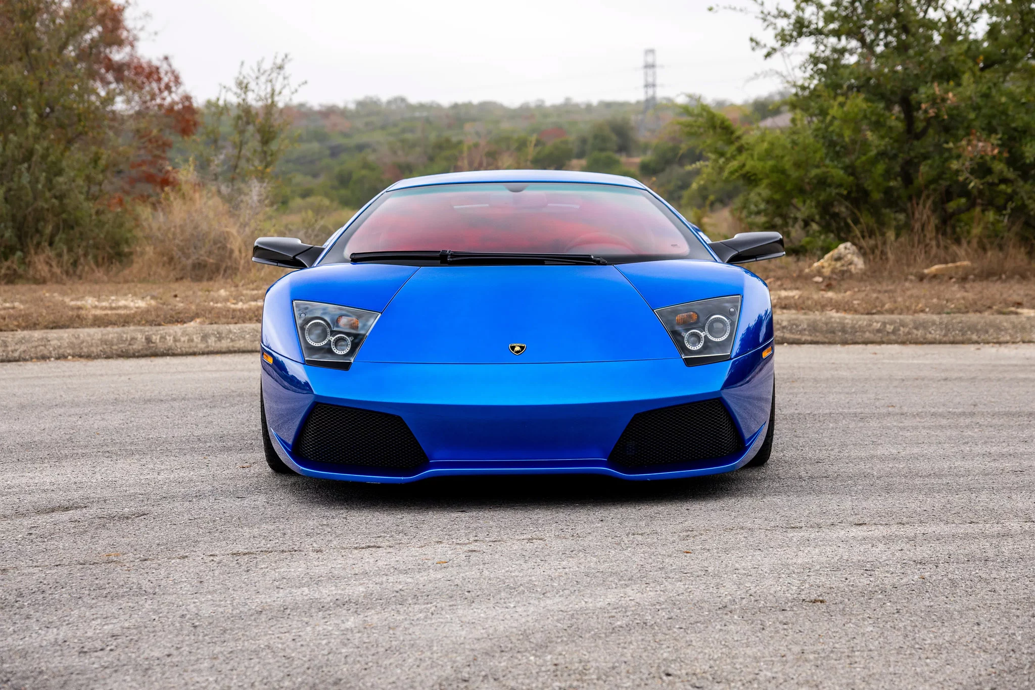 Monterey Blue Lamborghini Murciélago