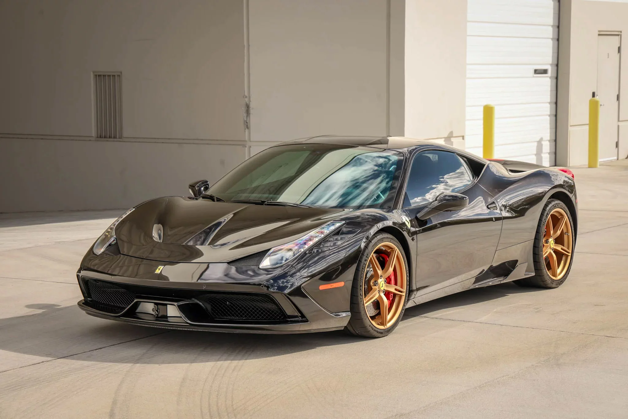 Nero Daytona Ferrari 458