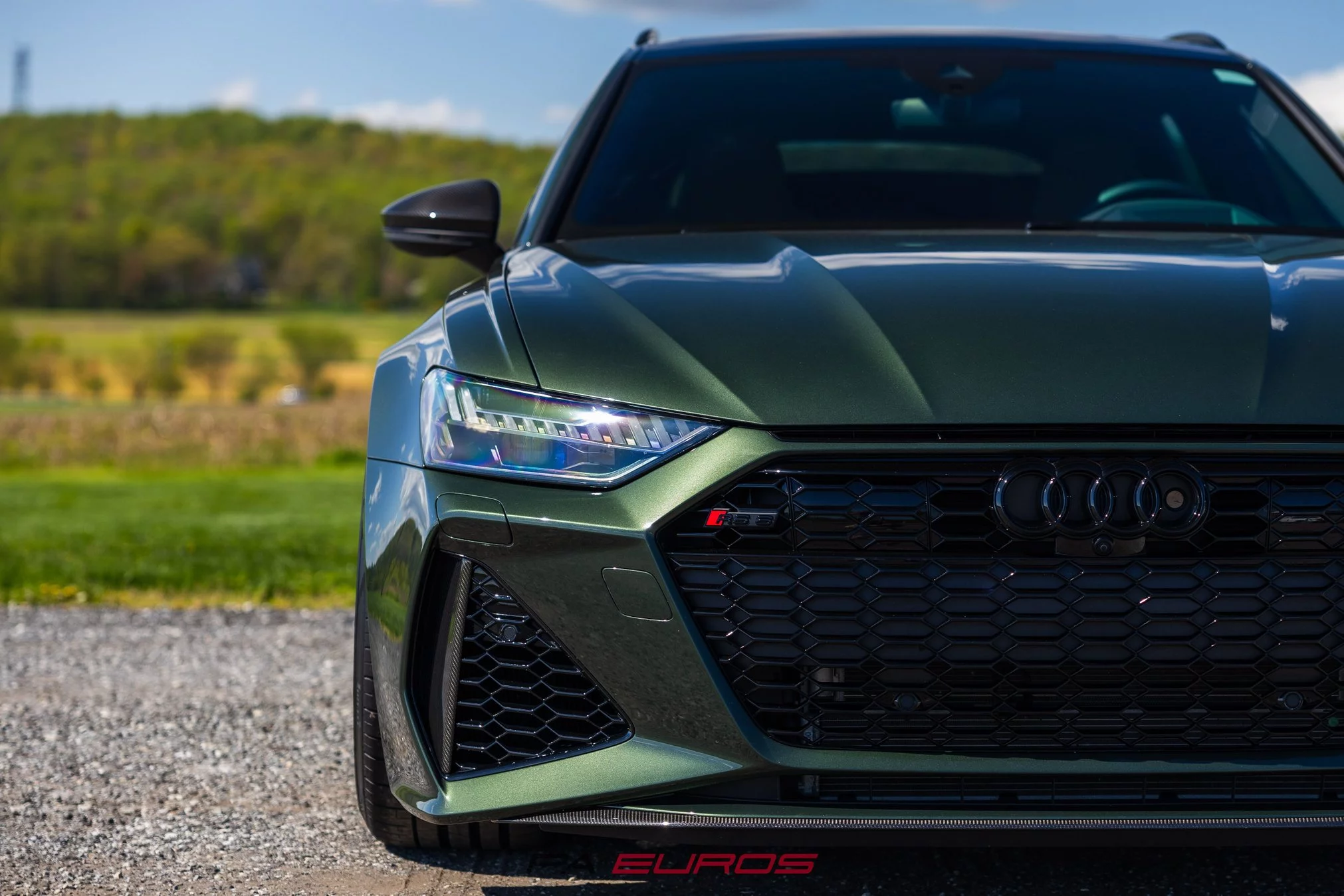 Oak Green Metallic Audi RS6 Avant