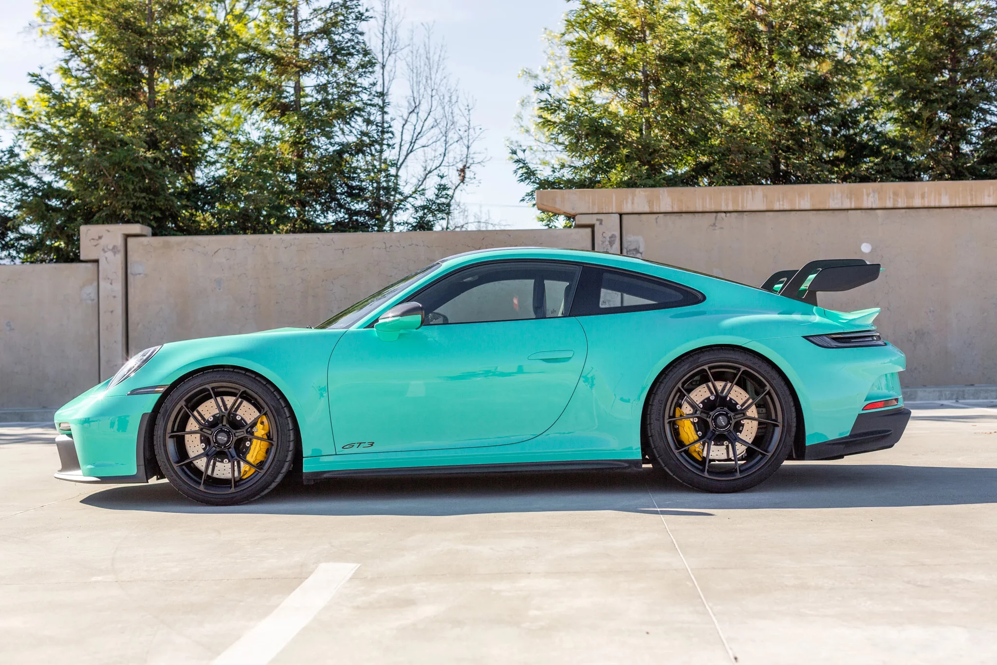 Mint Green Porsche 911 GT3