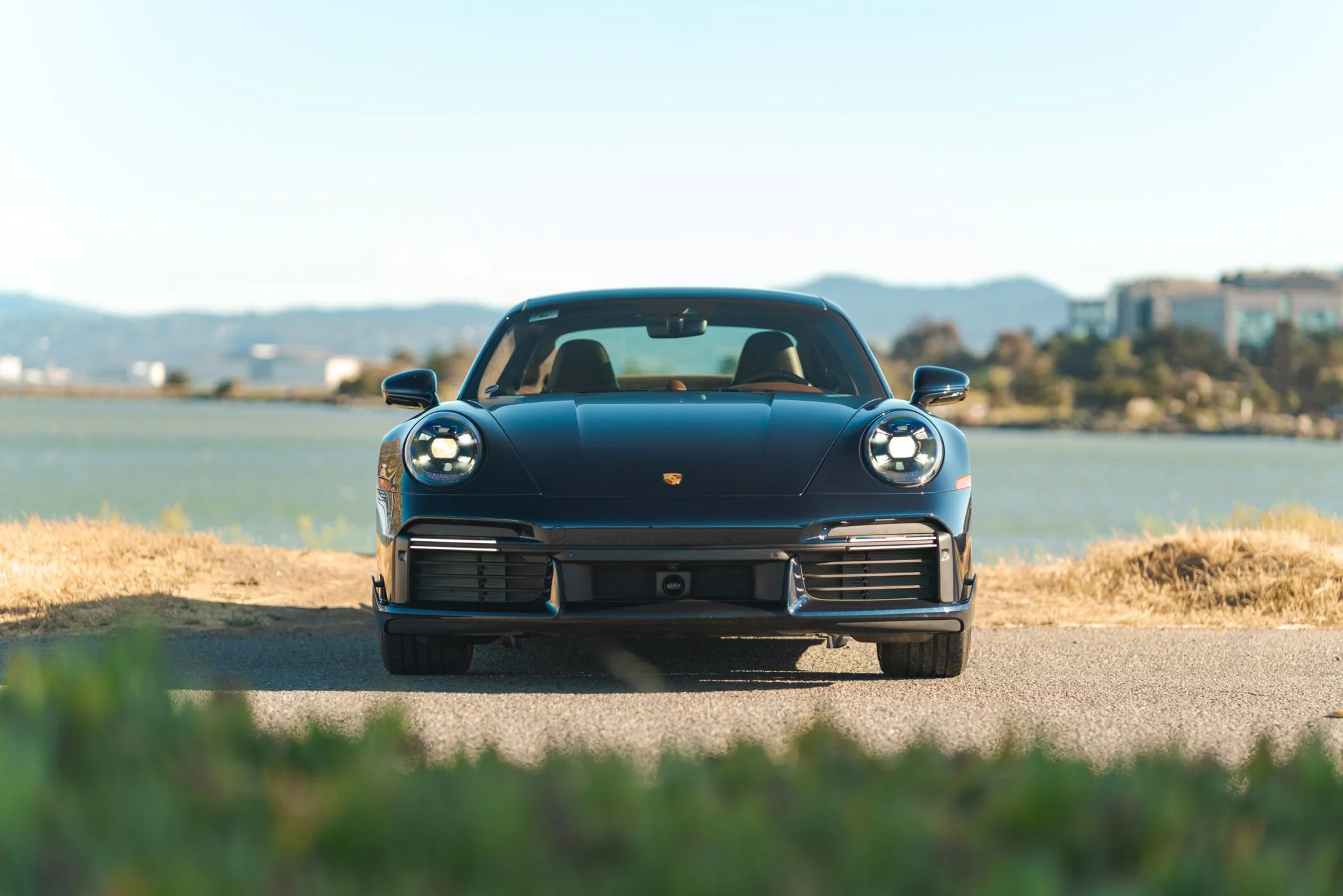 Night Blue Metallic Porsche 911 Turbo