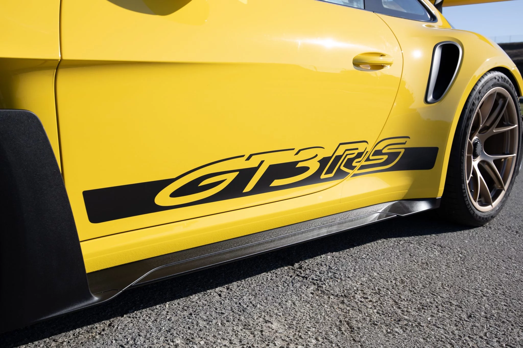 Racing Yellow Porsche 911 GT3 RS
