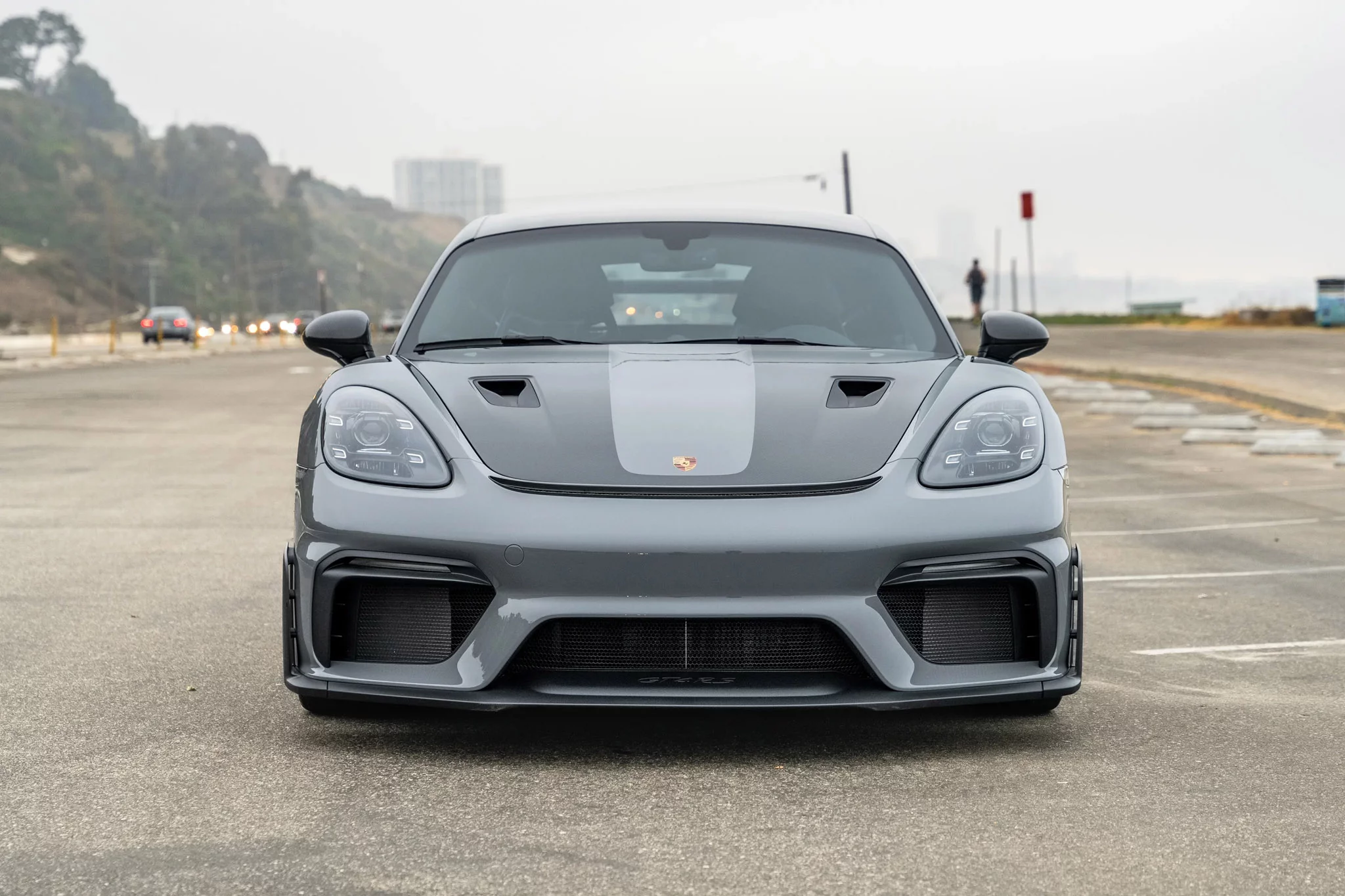 Nardo Grey Porsche 718 Cayman GT4 RS