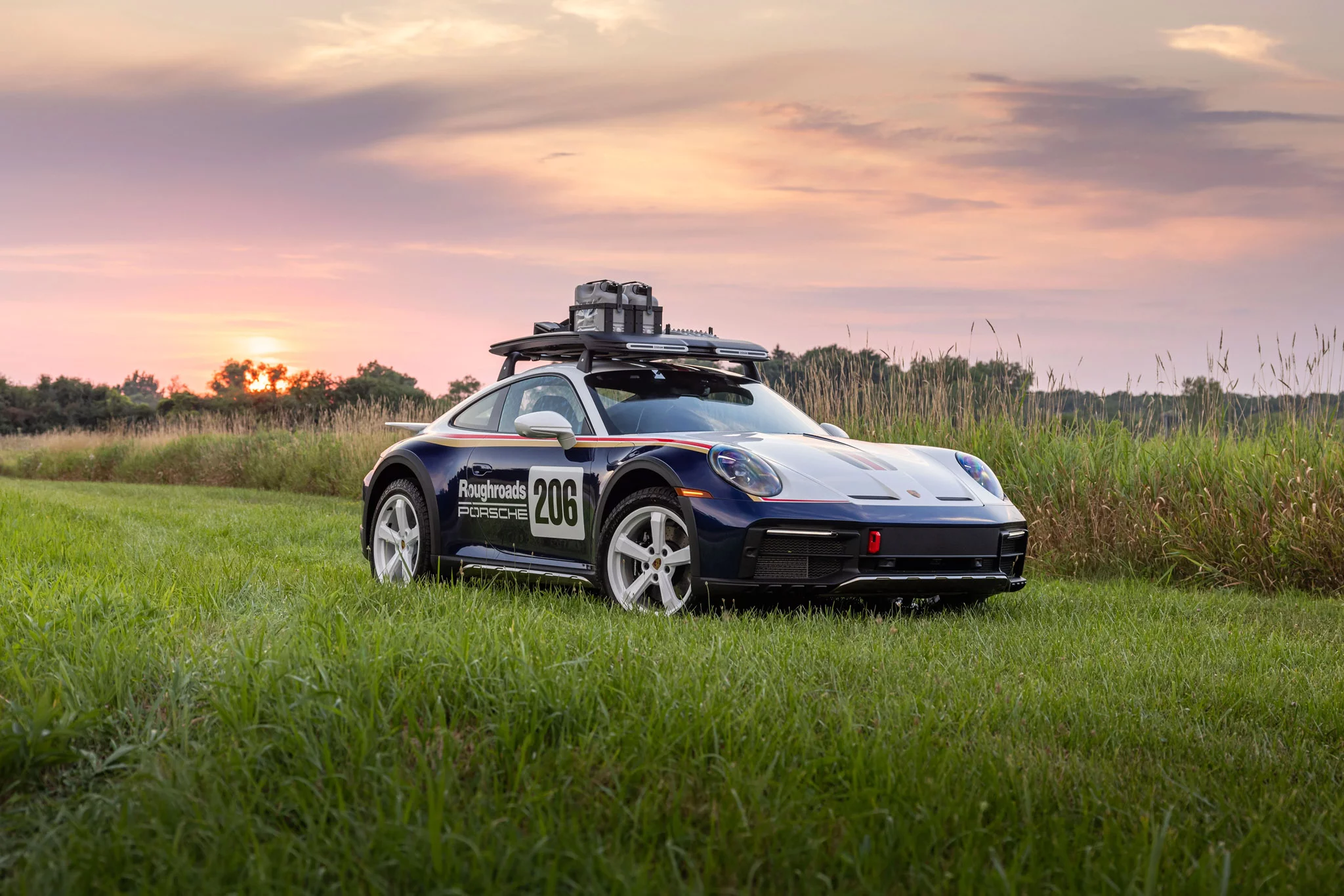 Pure White Porsche 911 Dakar