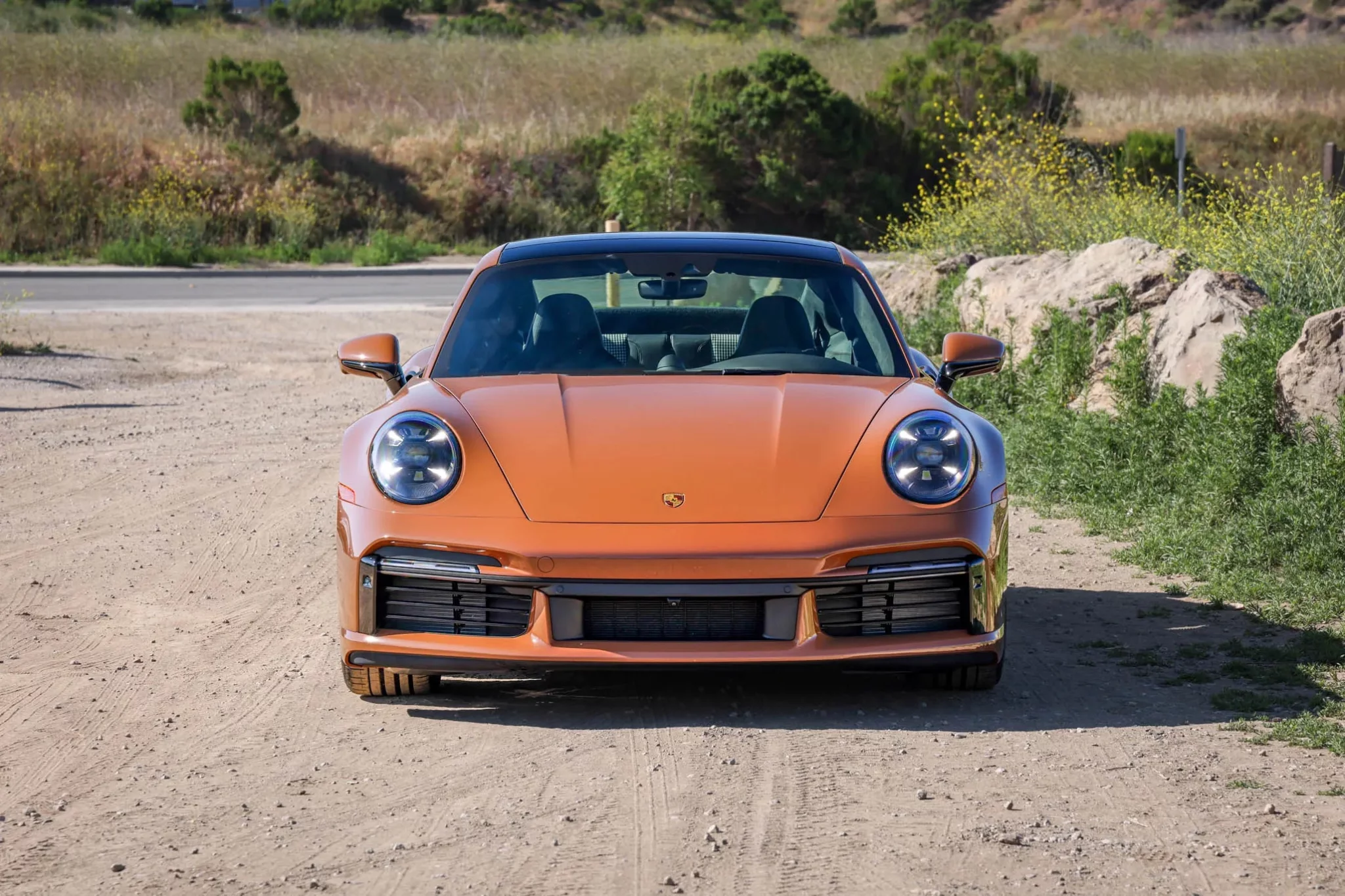 Sepia Brown Porsche 911 Turbo