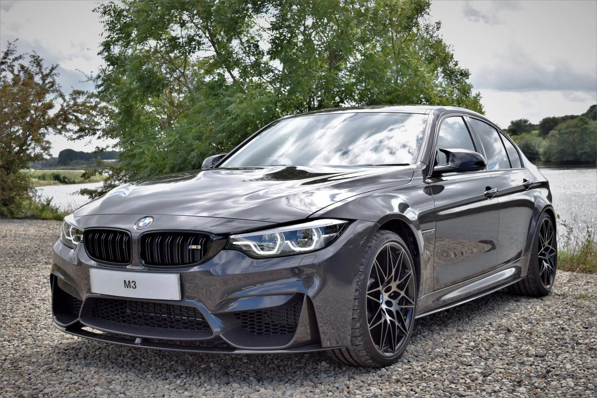 Grey Black BMW M3