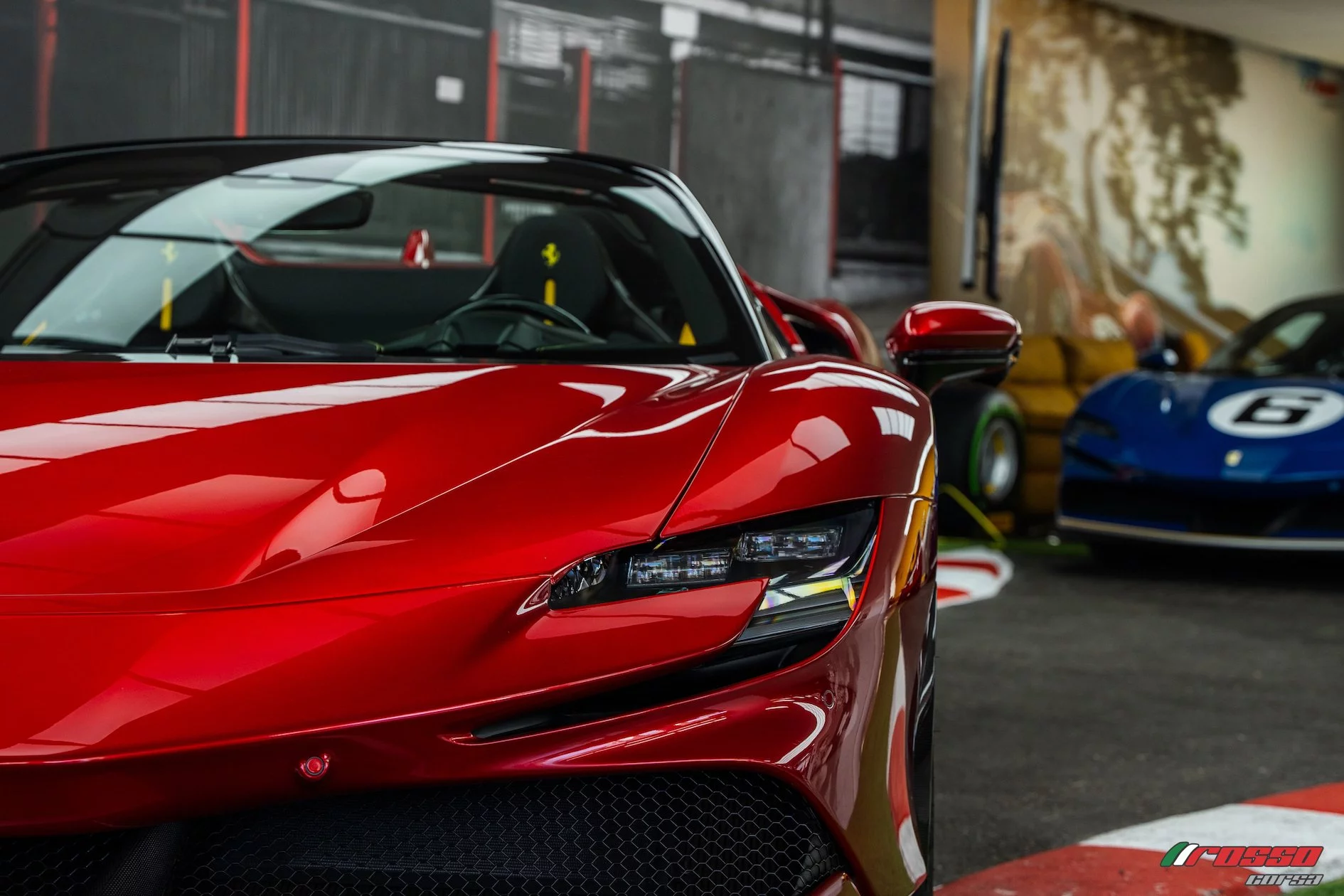 Rosso Magma Ferrari SF90