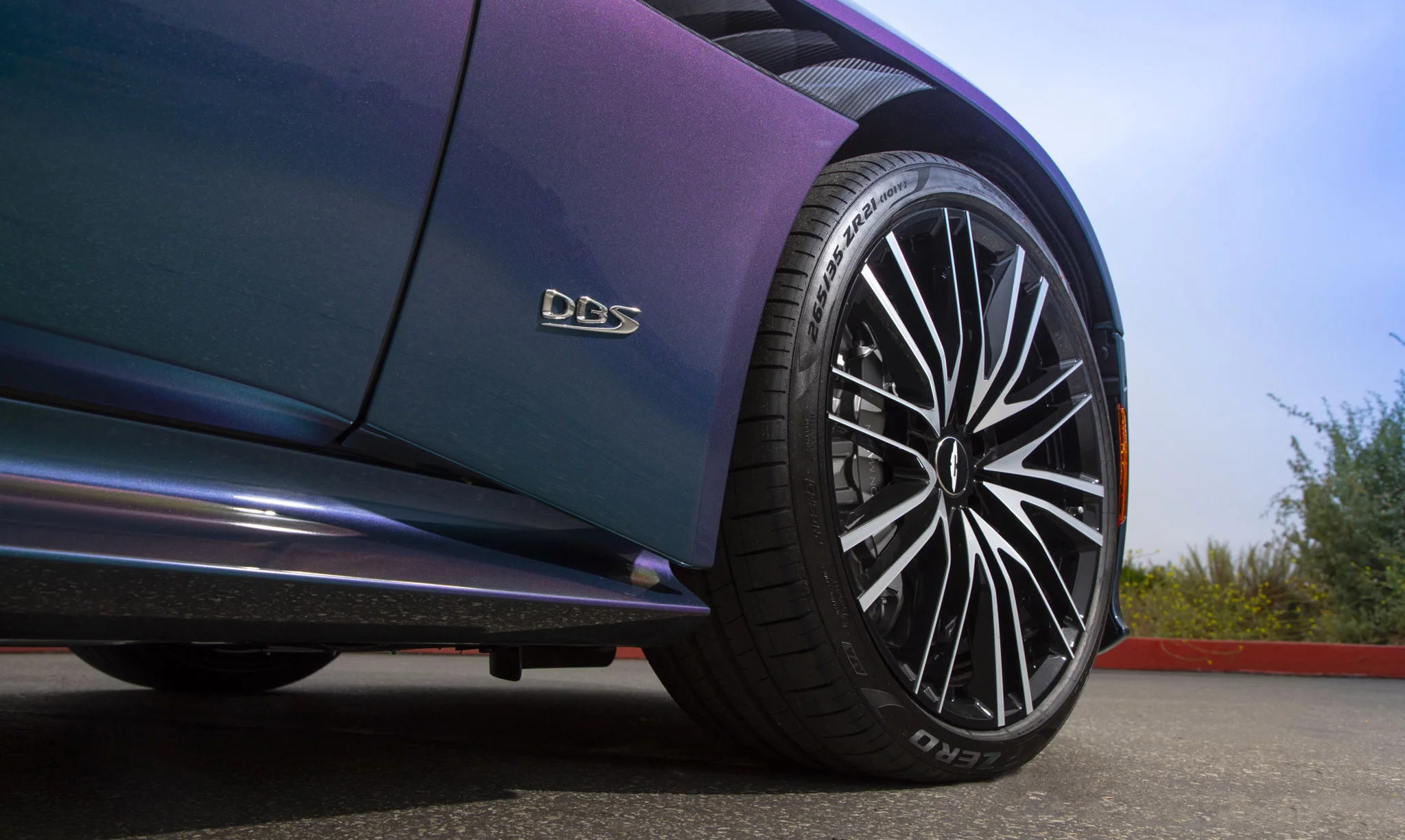 Spectral Blue Aston Martin DBS