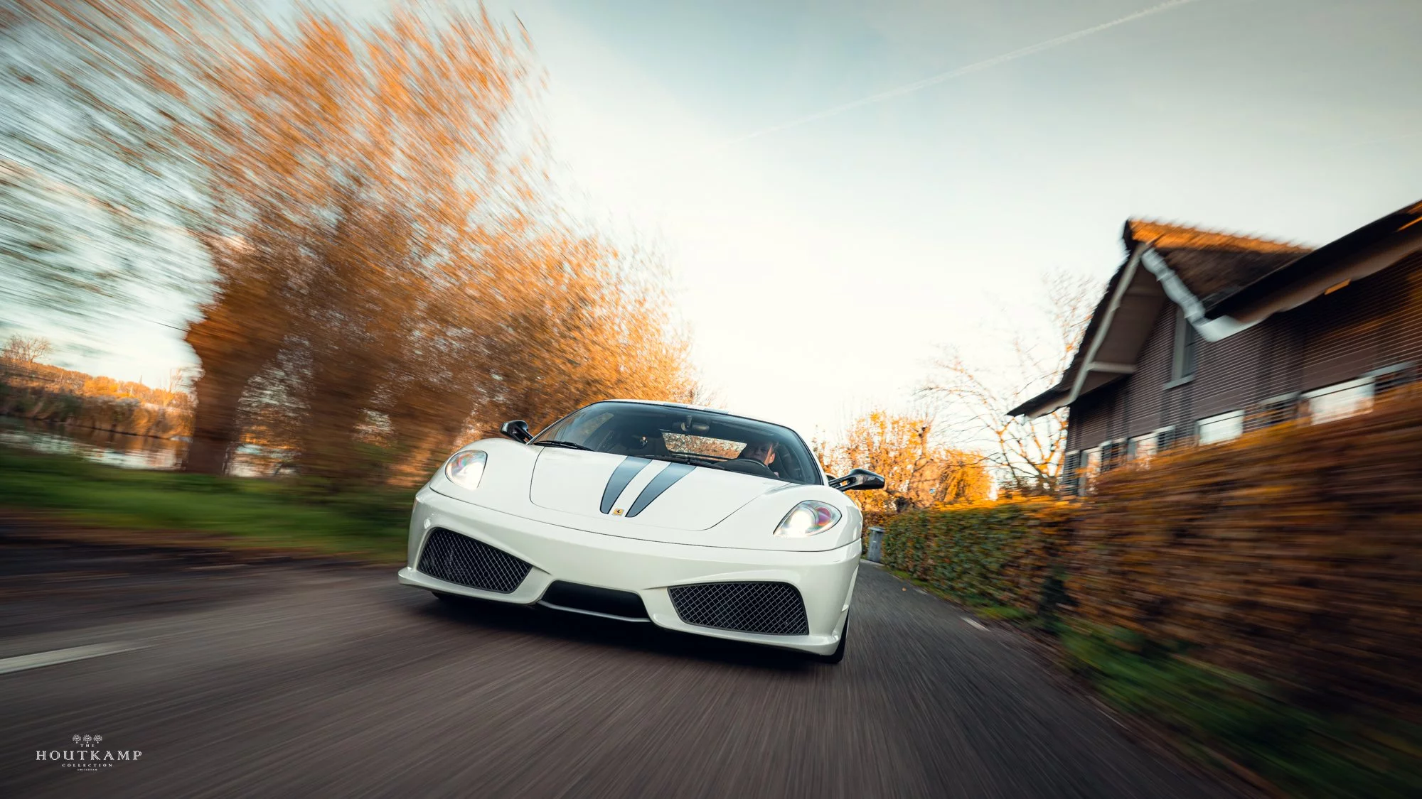 Bianco Avus Ferrari 430 Scuderia