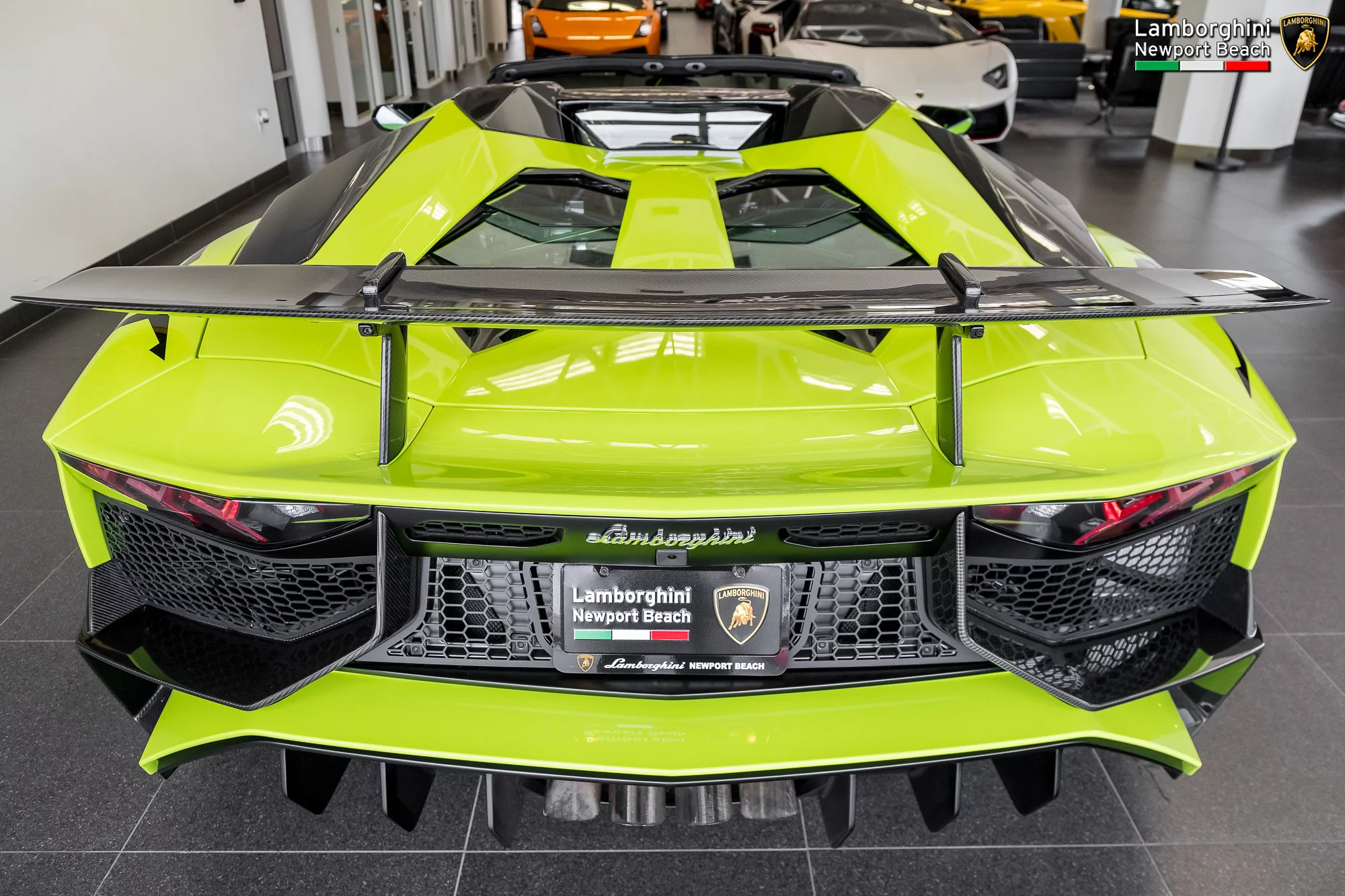 Verde Scandal Lamborghini Aventador
