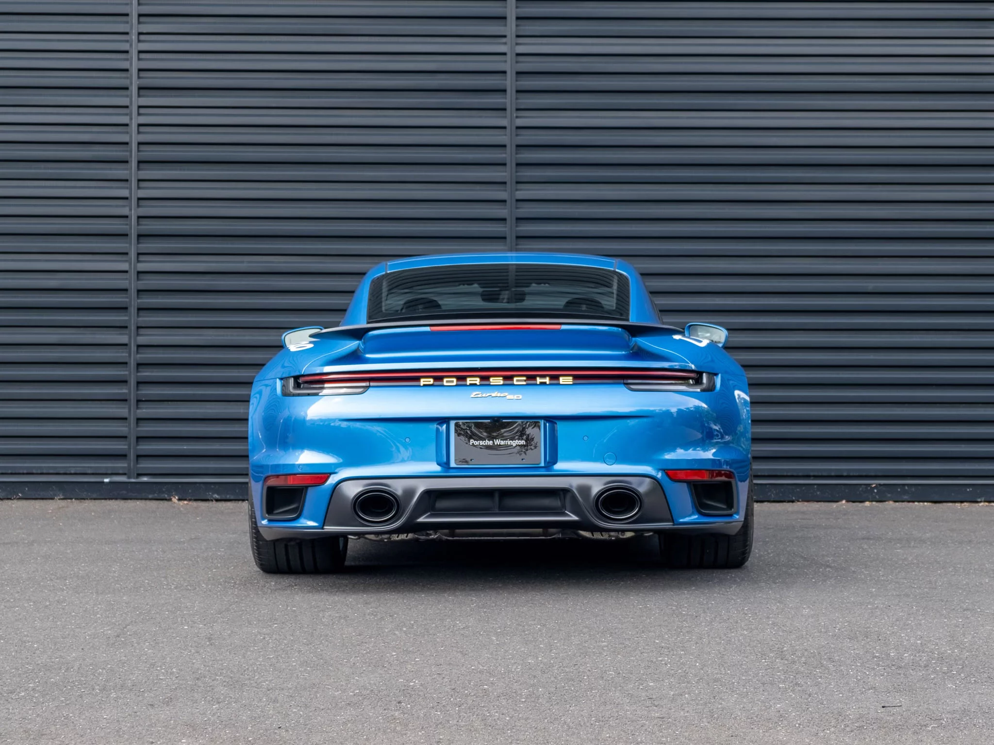 South Sea Blue Porsche 911 Turbo