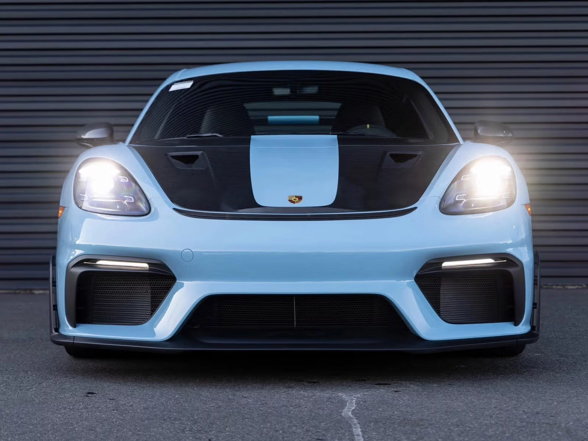 Gulf Blue Porsche 718 Cayman GT4 RS