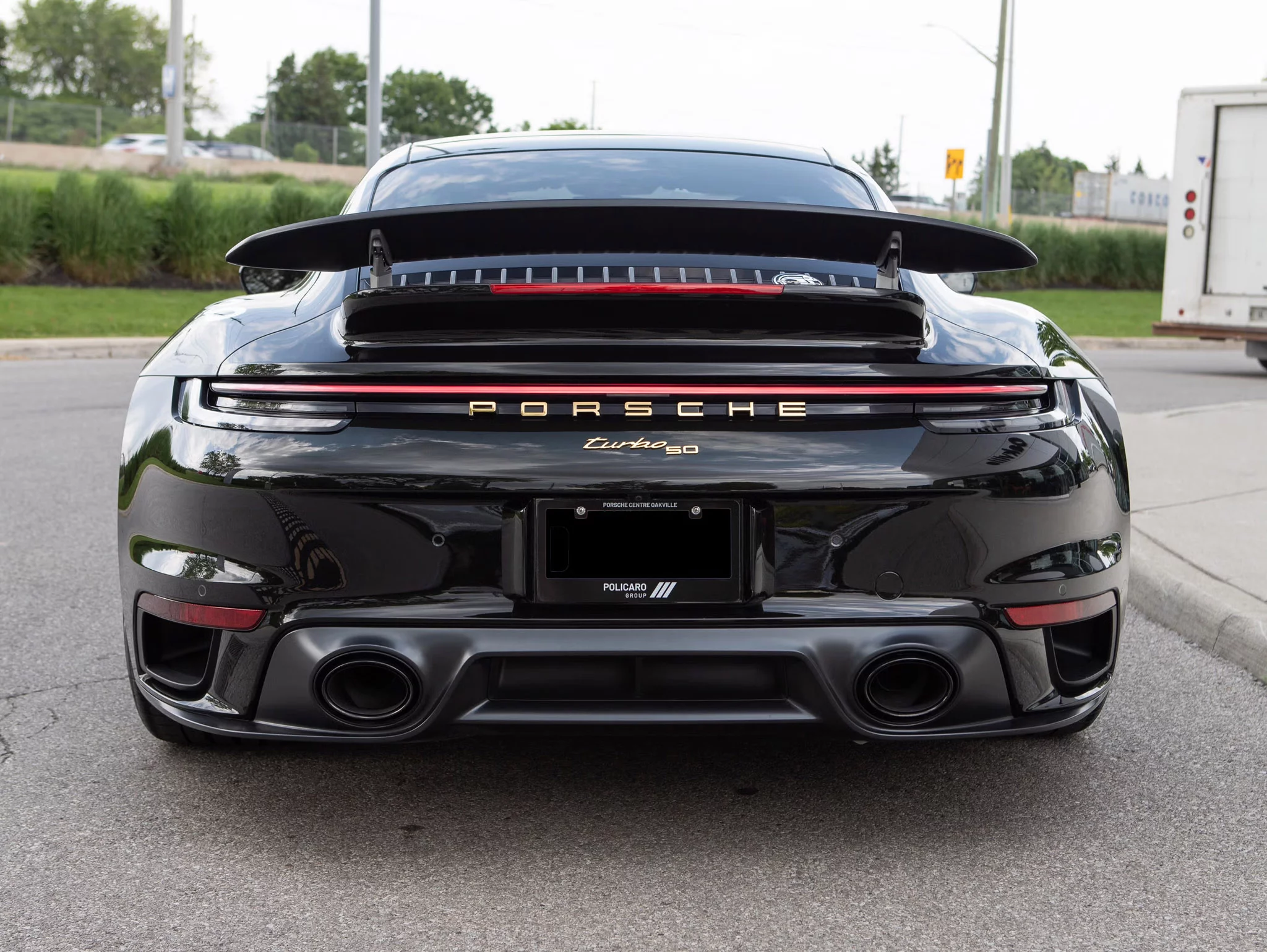 Dark Olive Metallic Porsche 911 Turbo