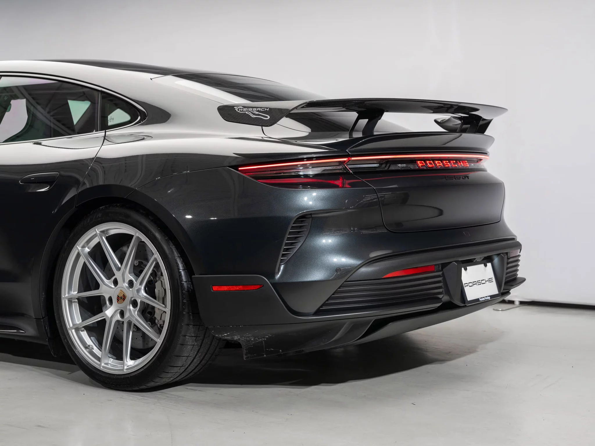 Volcano Grey Metallic Porsche Taycan