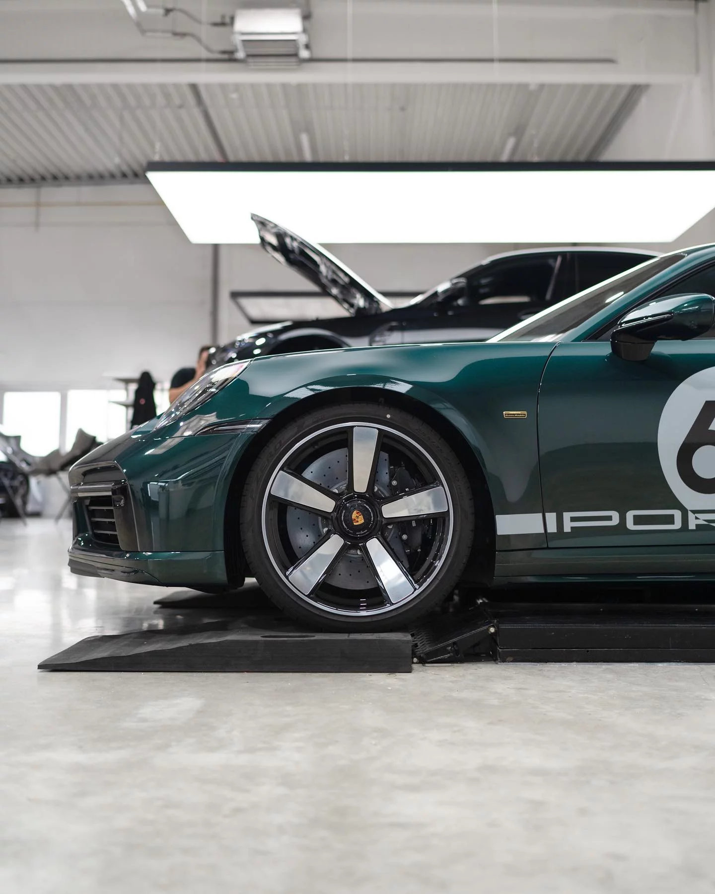 Jet Green Metallic Porsche 911 Sport Classic