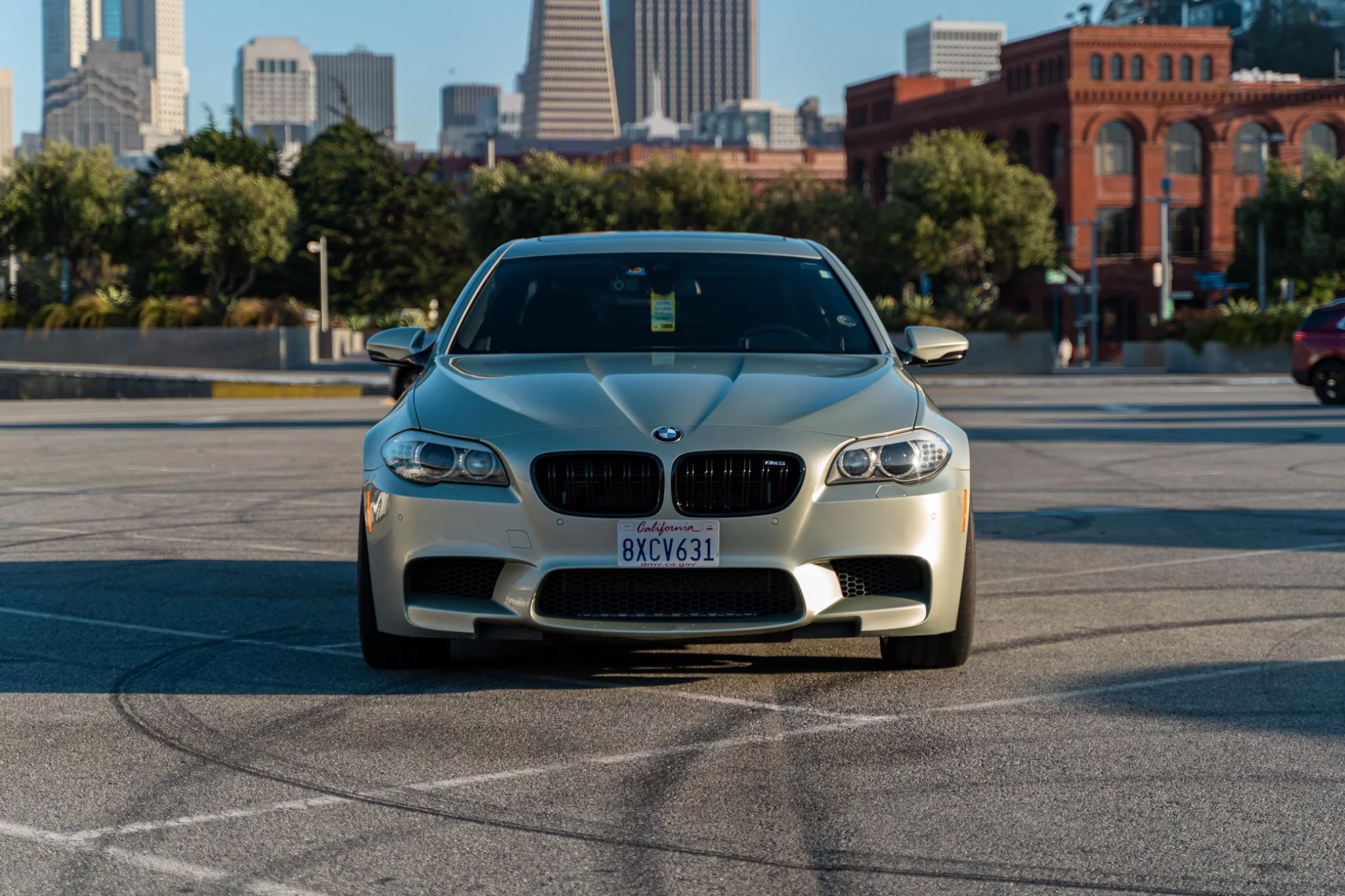 Amazonite Silver BMW M5