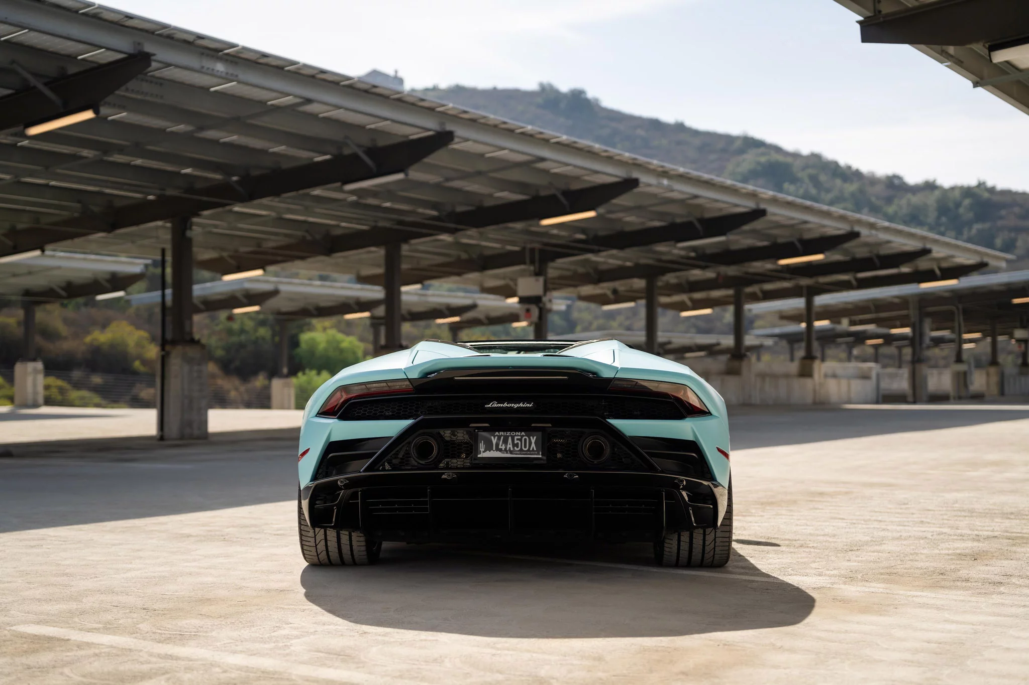 Celeste Fedra Lamborghini Huracán