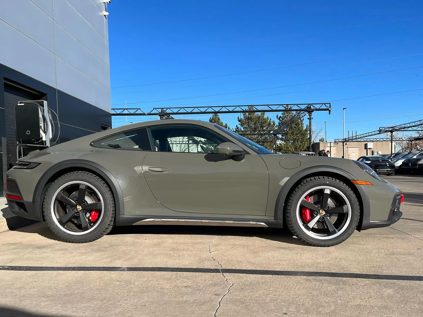 Alex Grey Porsche 911 Dakar