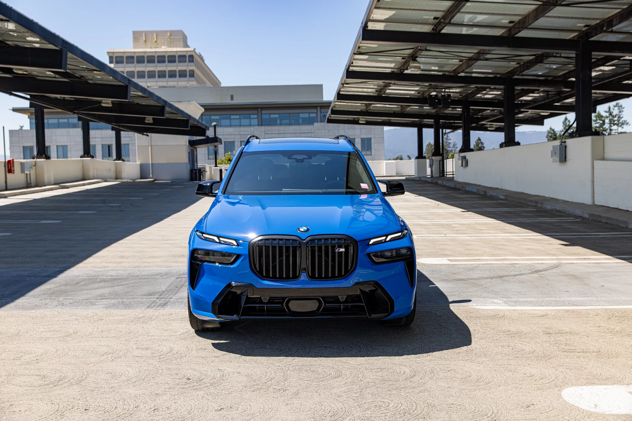 Santorini Blue BMW X7