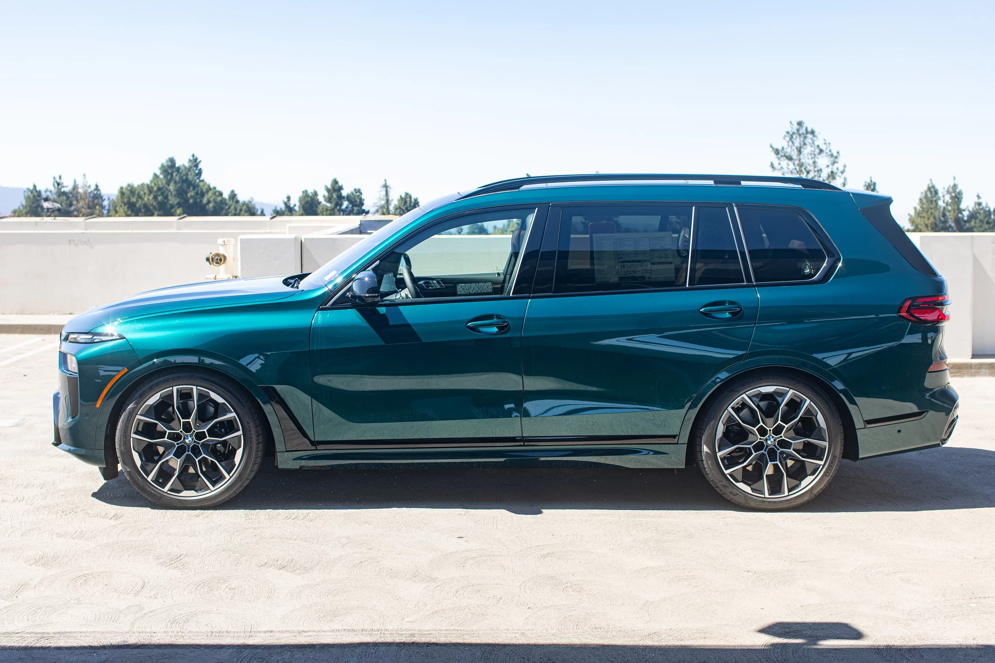 Boston Green BMW X7