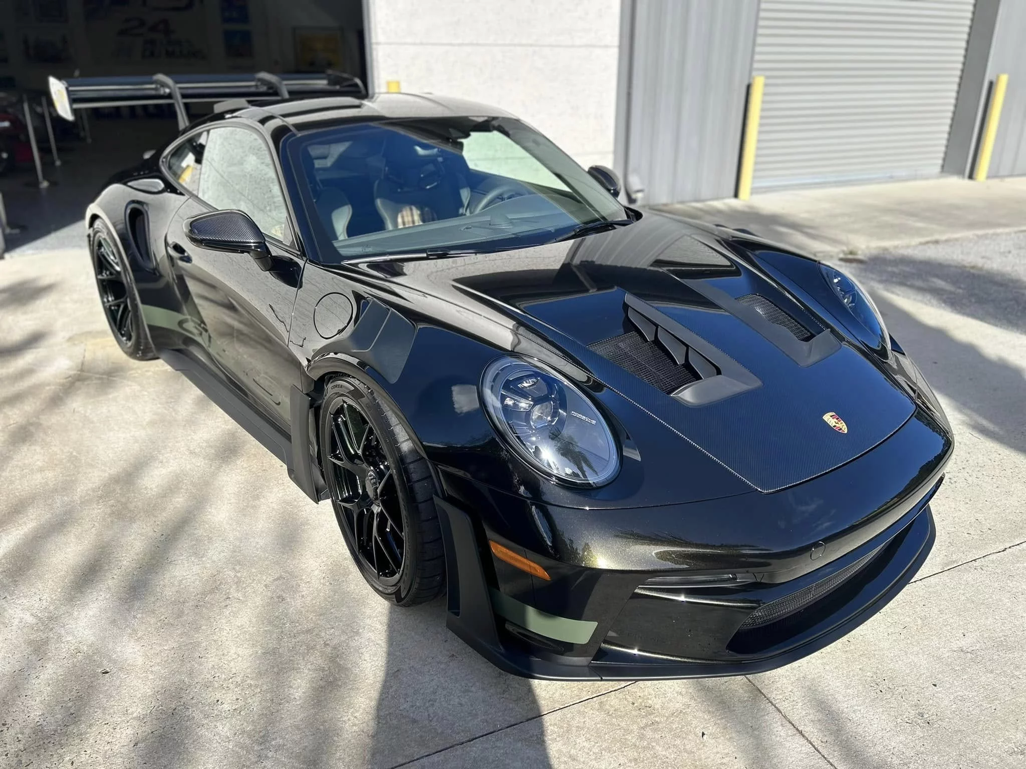 Dark Olive Metallic Porsche 911 GT3 RS