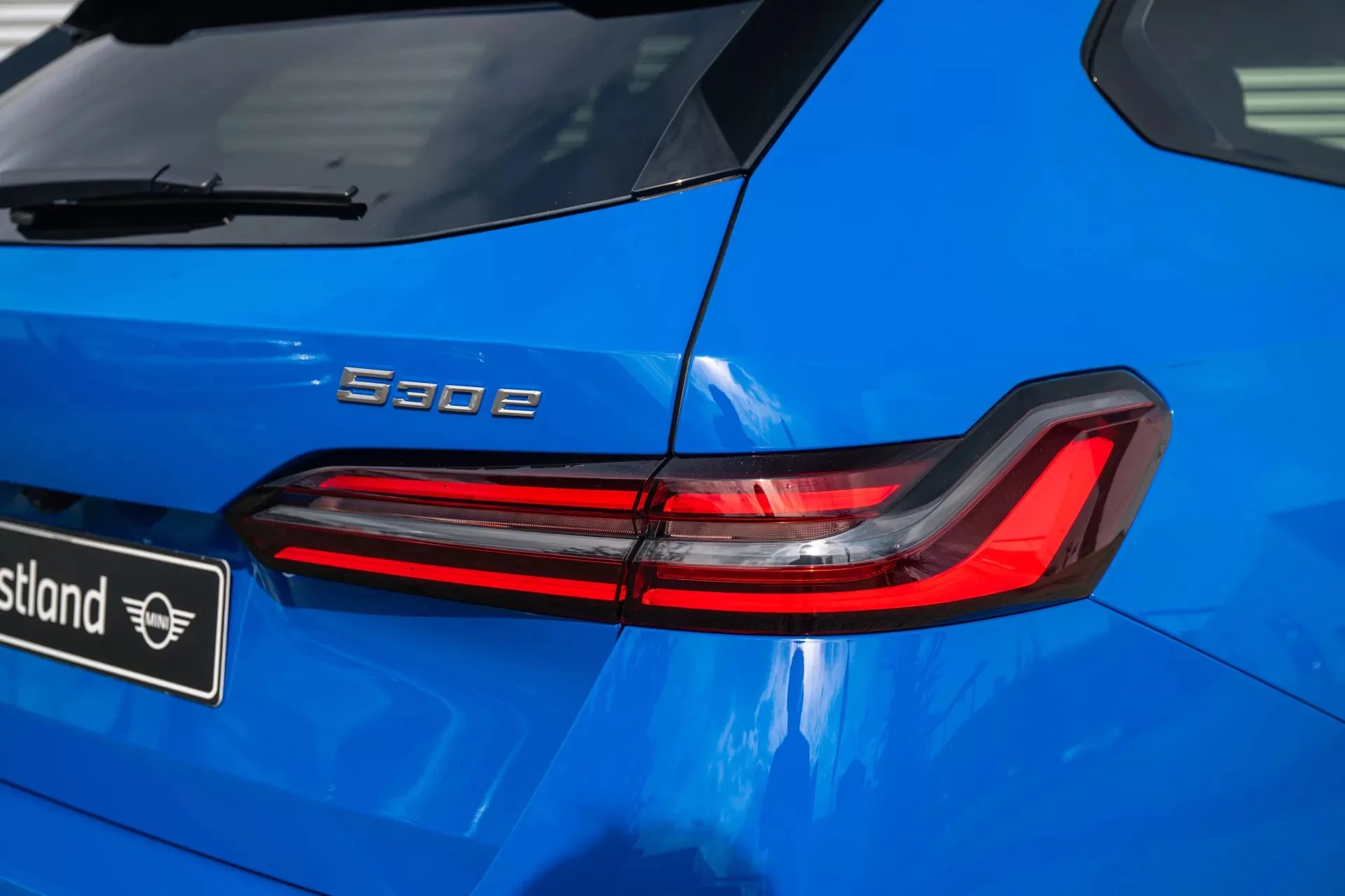 Gentian Blue BMW 5 Series